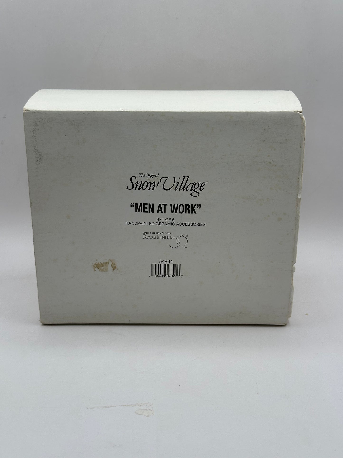 Department 56 - Men At Work - Original Snow Village