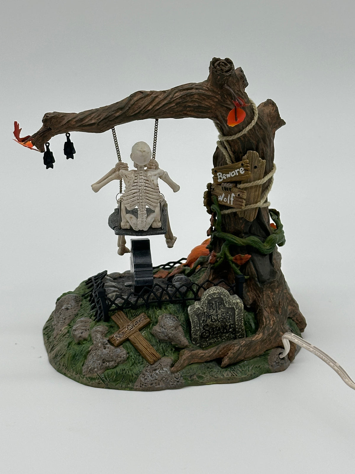 Department 56 - Animated Swinging Skeleton - Halloween