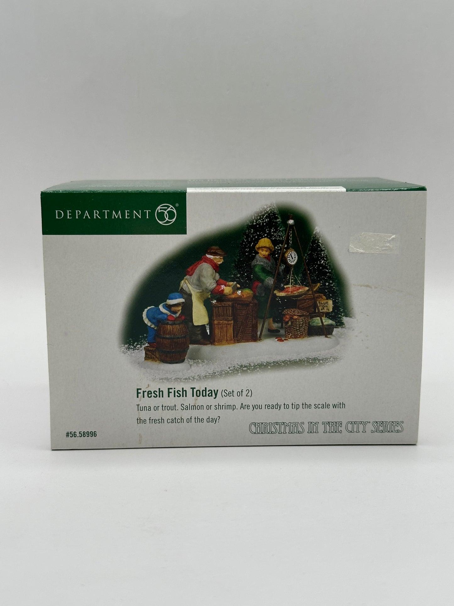 Department 56 - Fresh Fish Today - Christmas in the City
