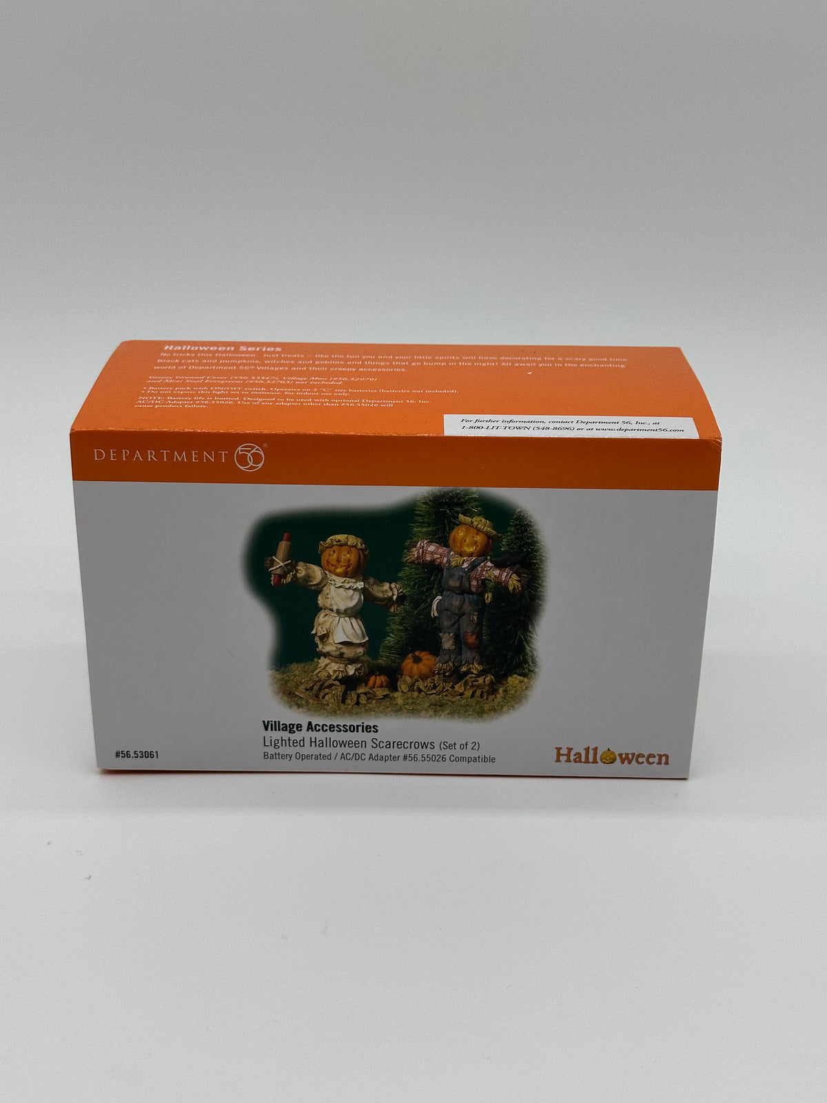Department 56 - Lighted Halloween Scarecrows - Halloween