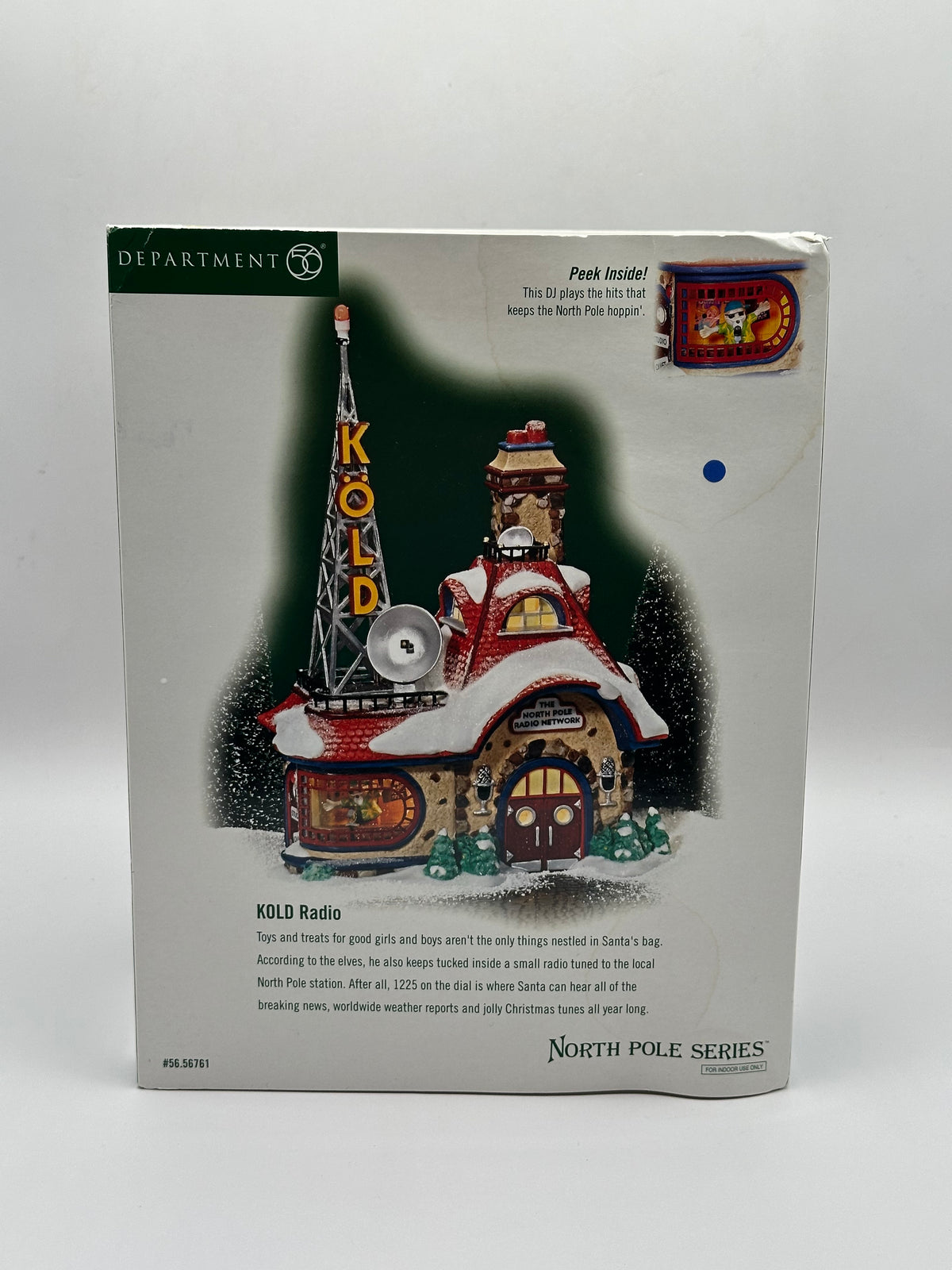 Department 56 - KOLD Radio - North Pole Series