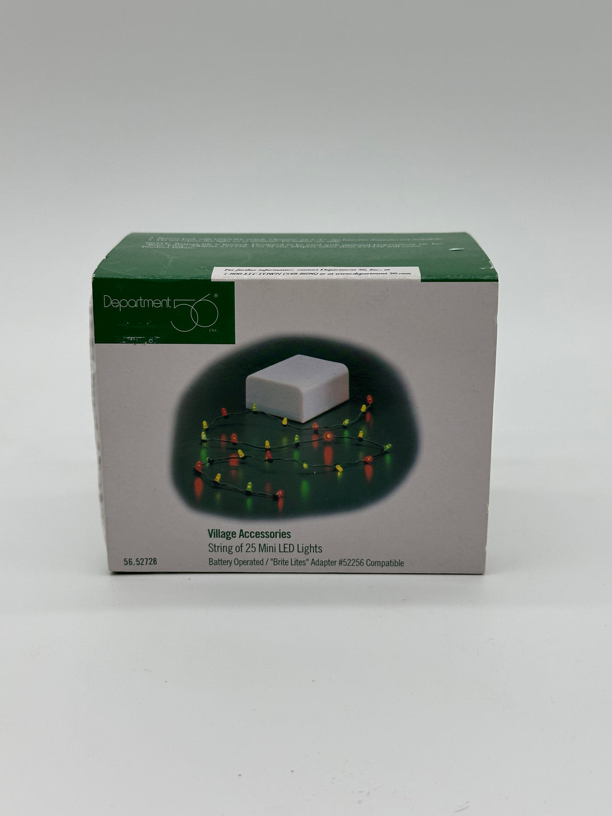 Department 56 - String of 25  Mini LED Lights - Village Accessories