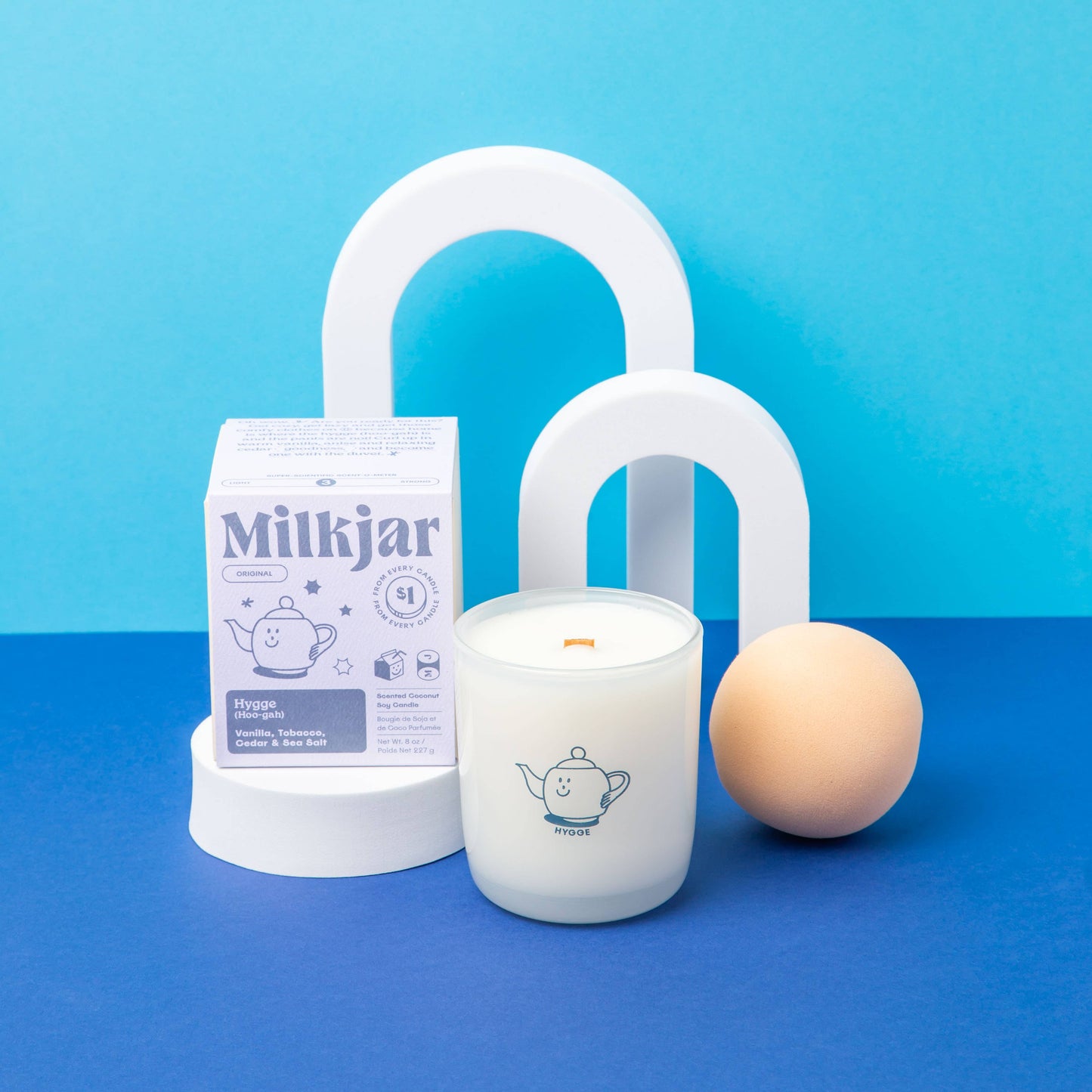 Milk Jar - Hygge - Candle