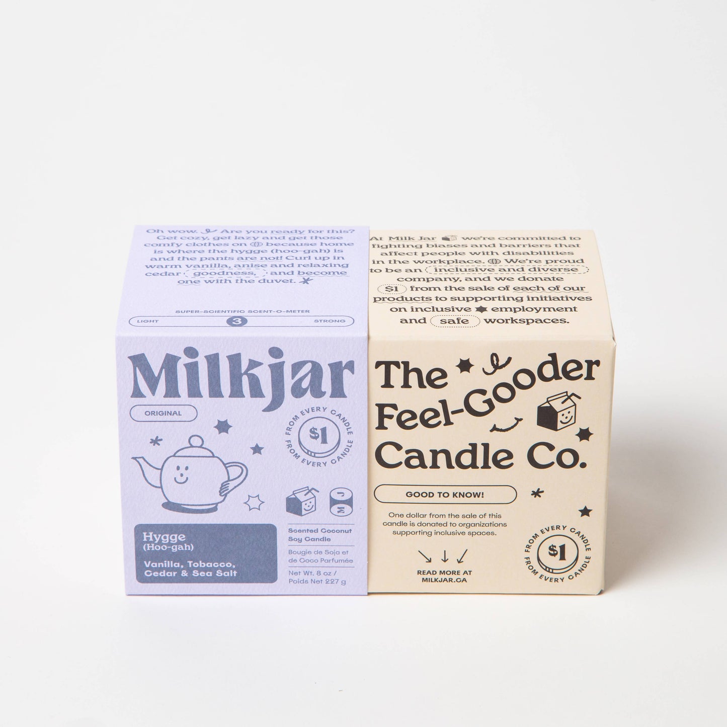 Milk Jar - Hygge - Candle