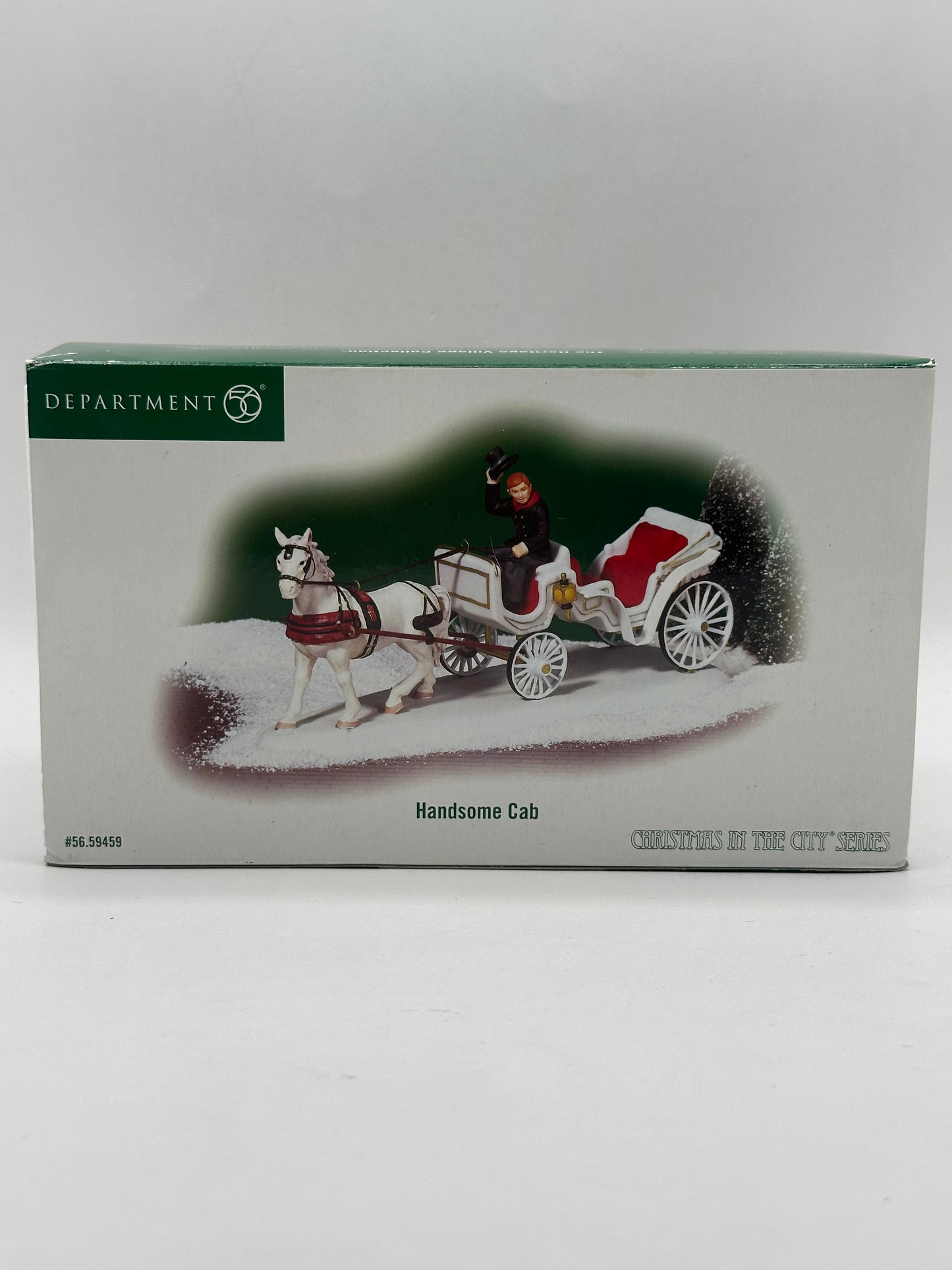 Department 56 - Handsome Cab - Christmas in the City