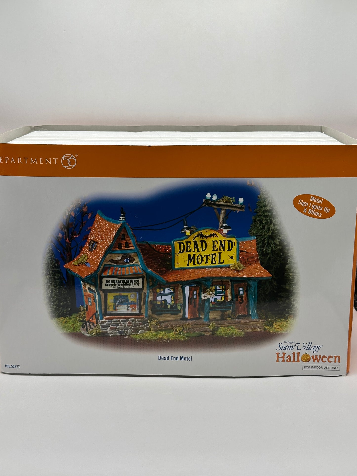 Department 56 - Dead End Motel - Snow Village Halloween