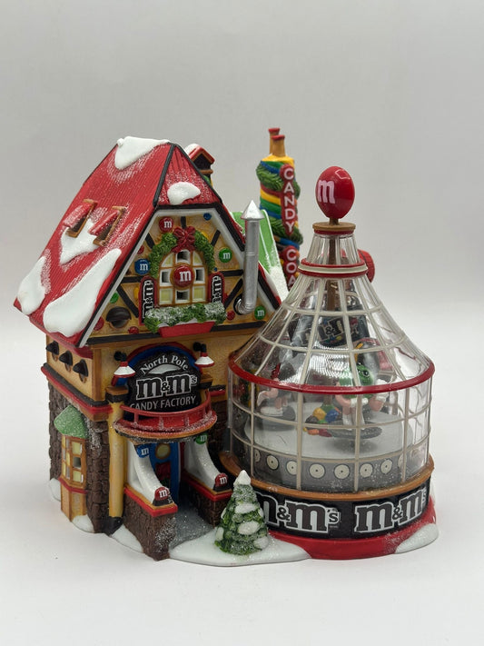 Department 56 - North Pole M&M's® Candy Factory - North Pole Series