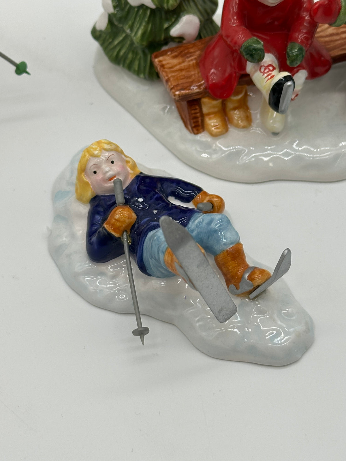 Department 56 - Skaters & Skiers - Original Snow Village