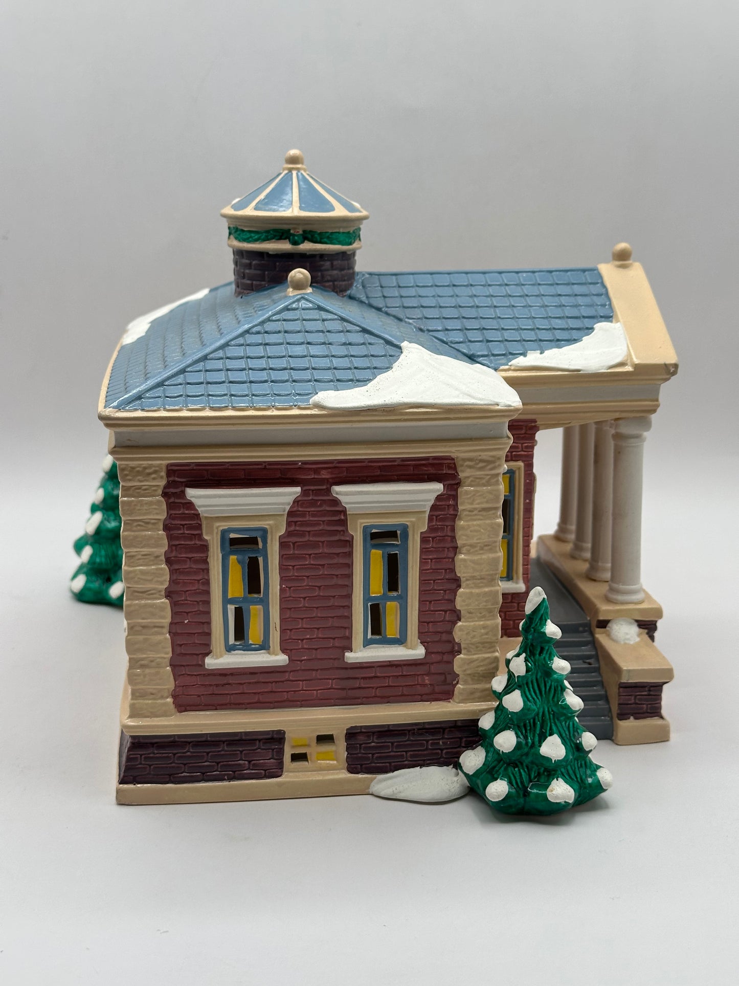 Department 56 - Village Public Library - Original Snow Village