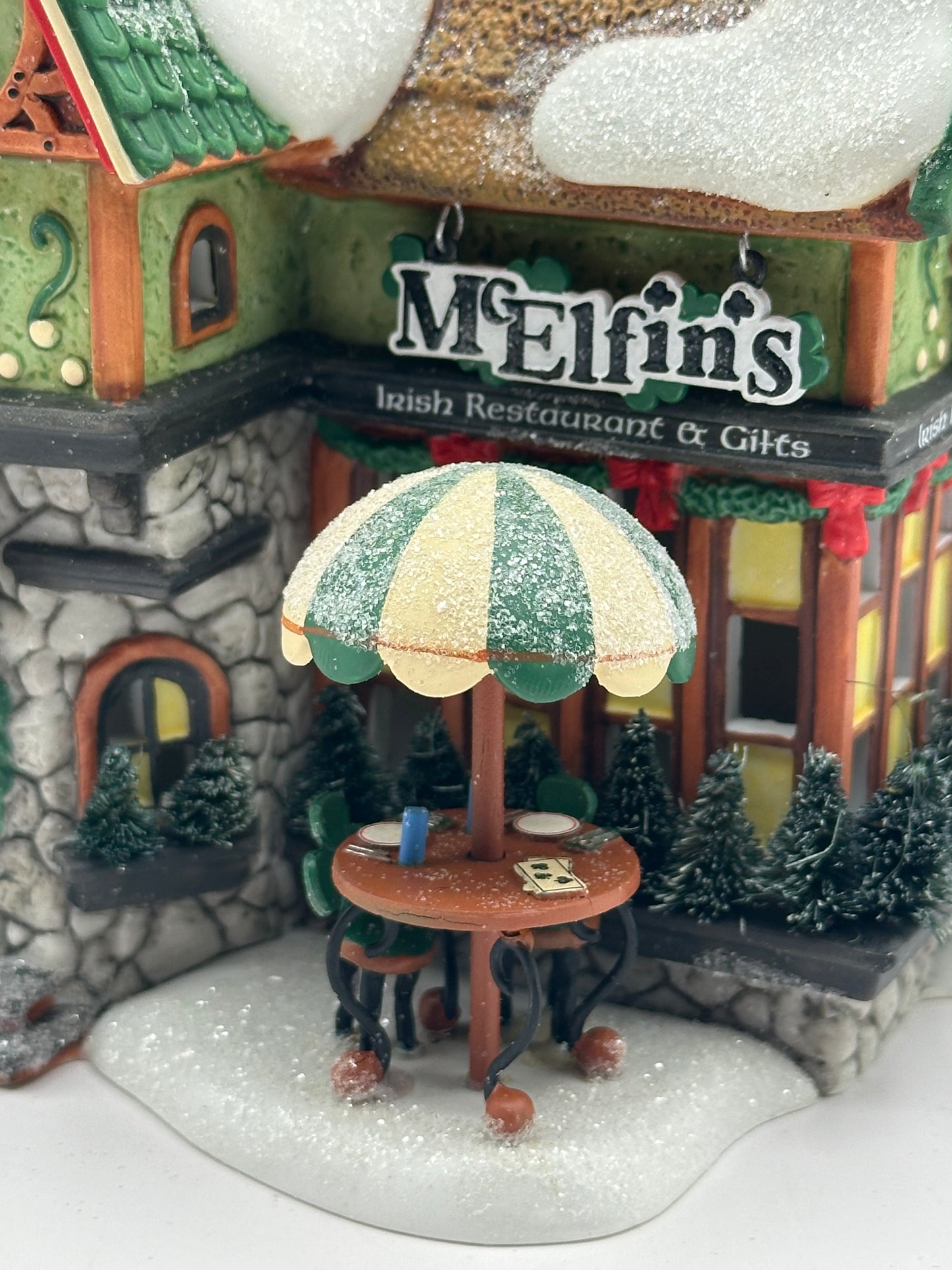 Department 56 - McElfin’s Irish Restaurant & Gifts - North Pole Series