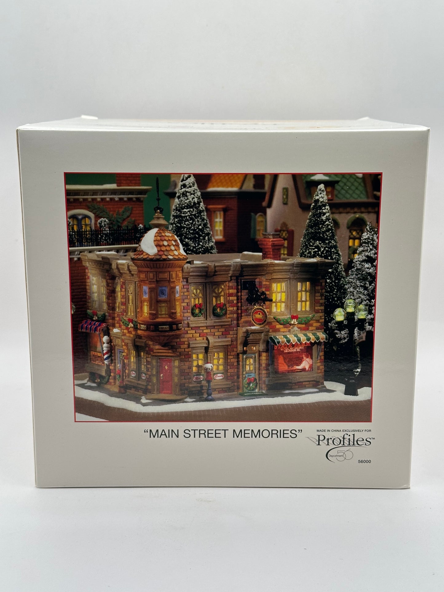 Department 56 – Main Street Memories  – Christmas in the City