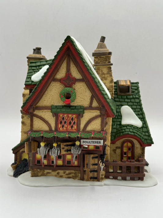 Department 56 - Leacock Poulterer (Revisited) - Dickens' Village