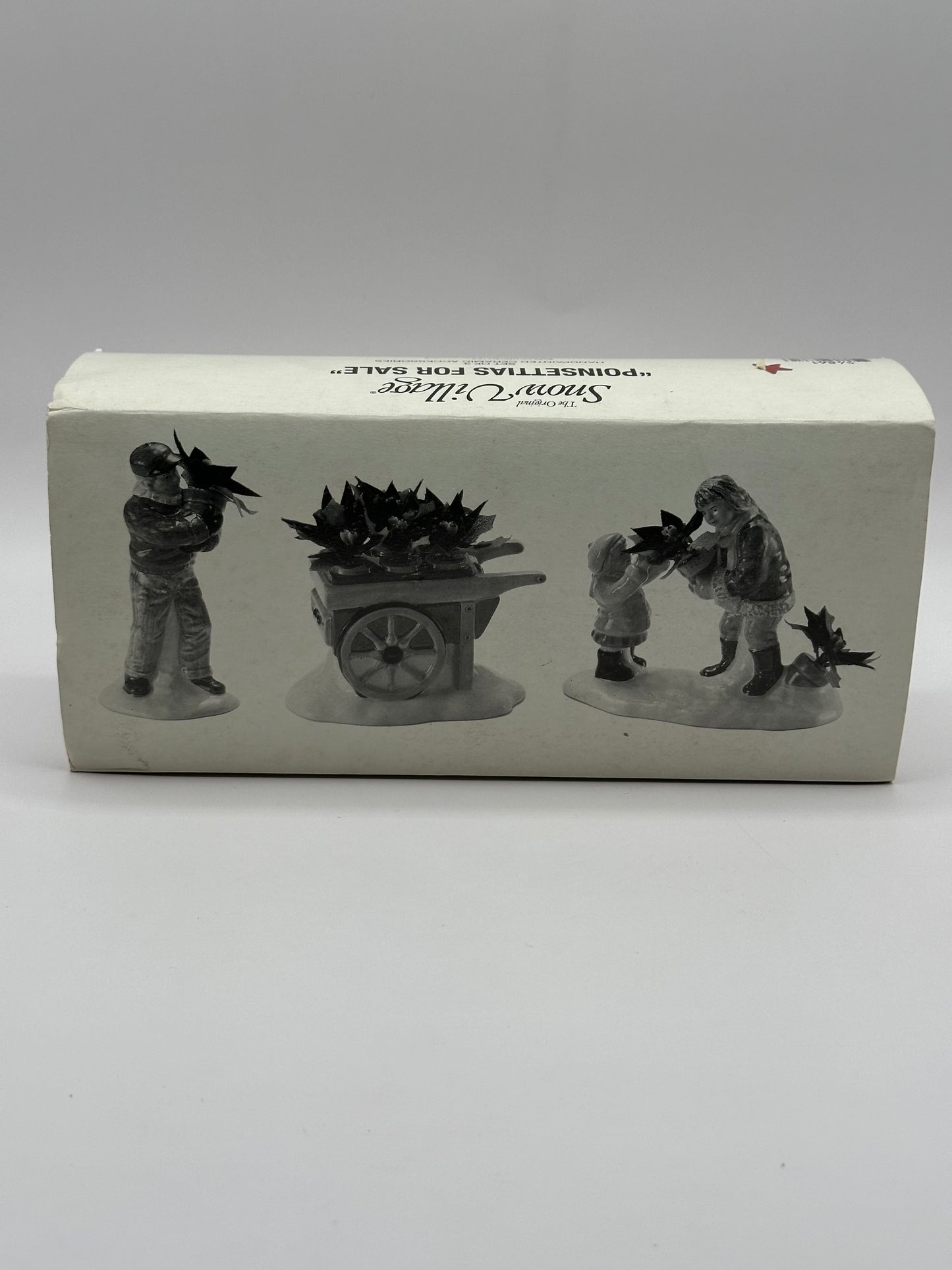Dept 56 Original Snow Village Poinsettias For Sale