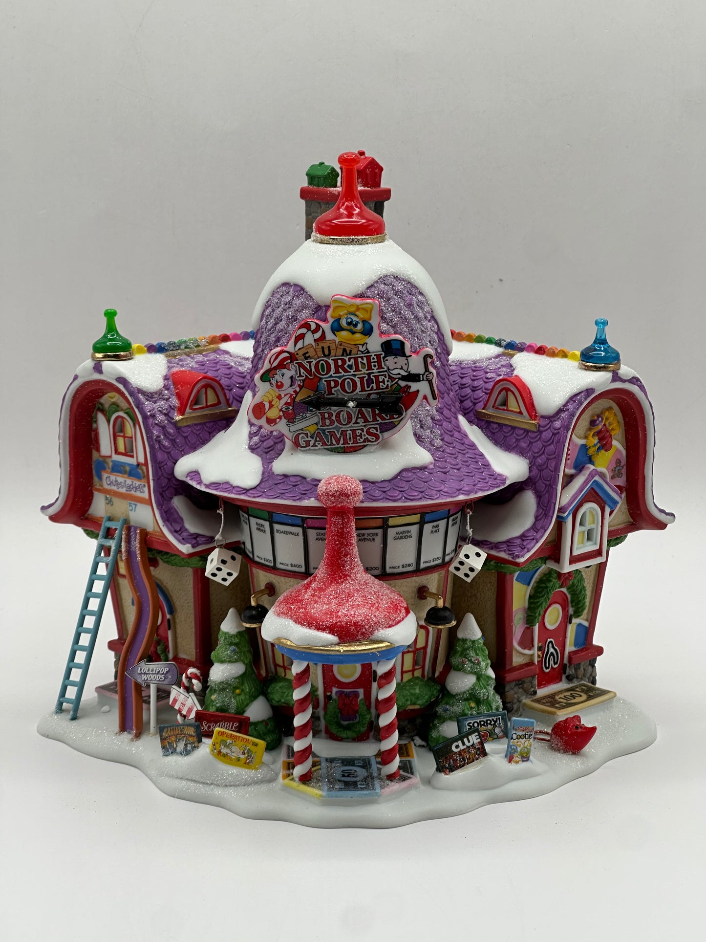 Department 56 - North Pole Board Games Factory - North Pole Series