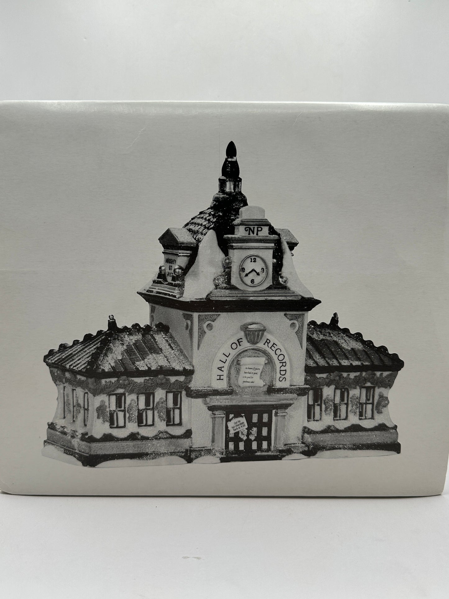Department 56 - Hall of Records - North Pole Series