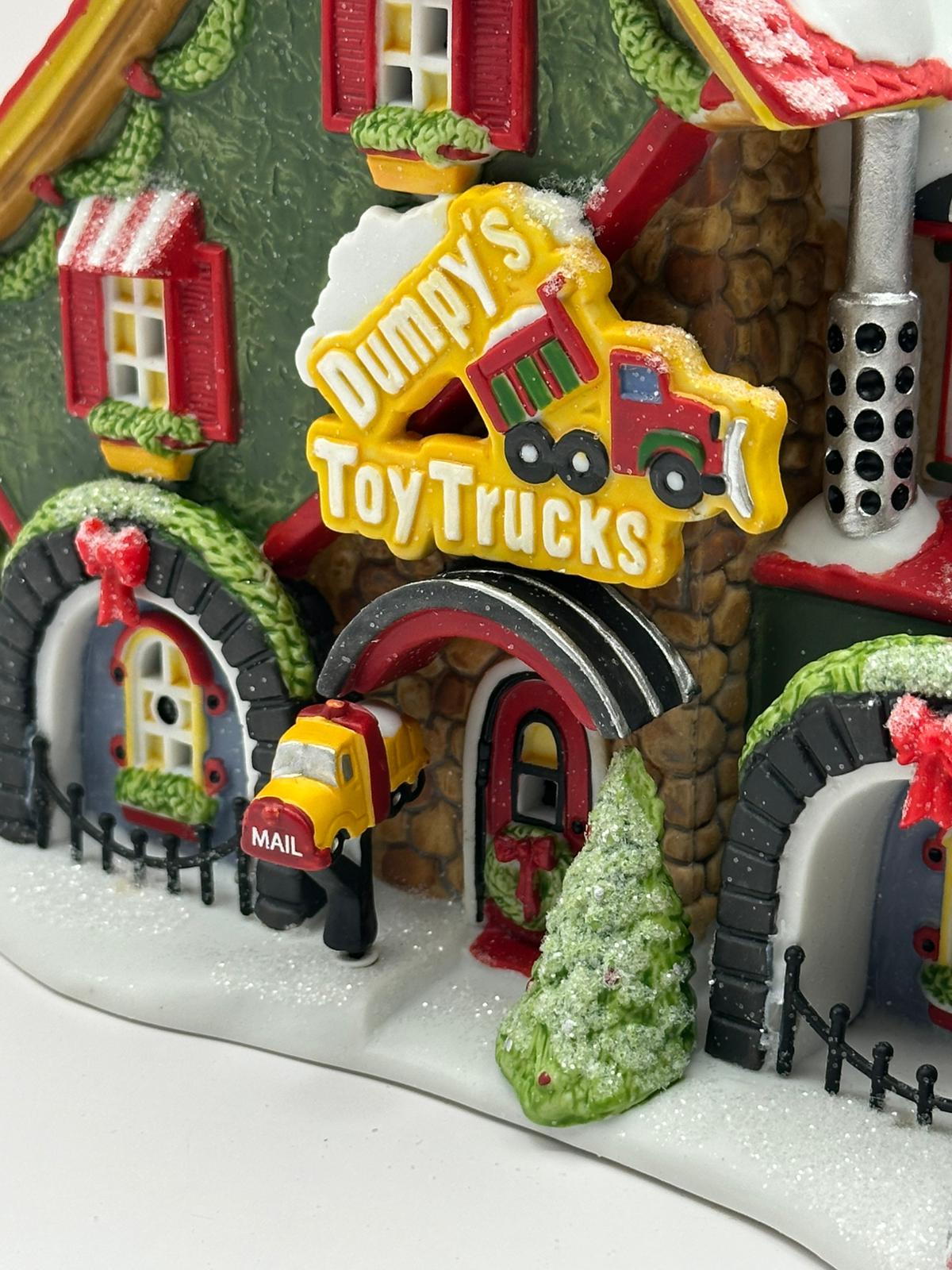 Department 56 - Dumpy's Toy Trucks - North Pole Series