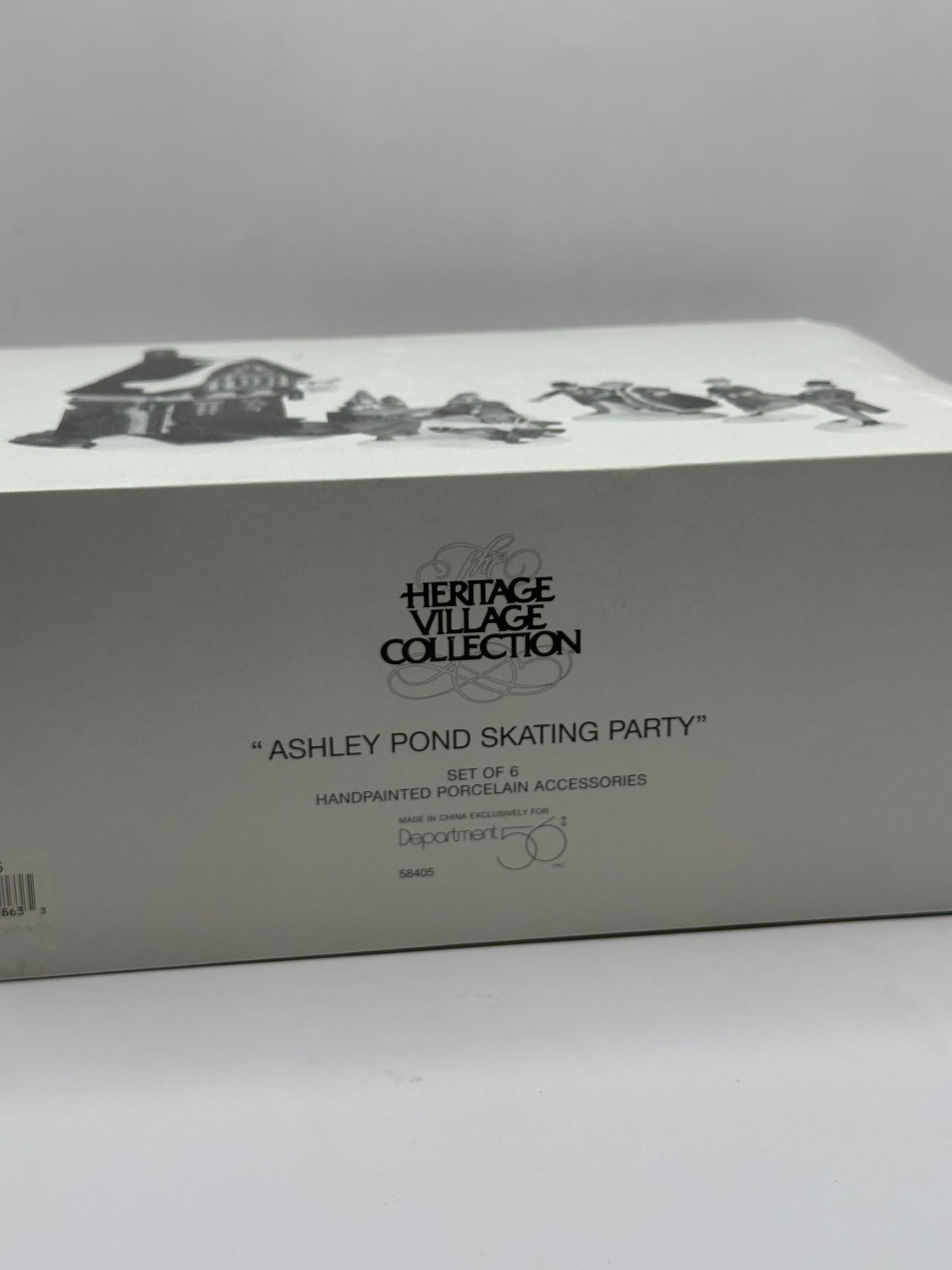 Department 56 - Ashley Pond Skating Party - Dickens' Village