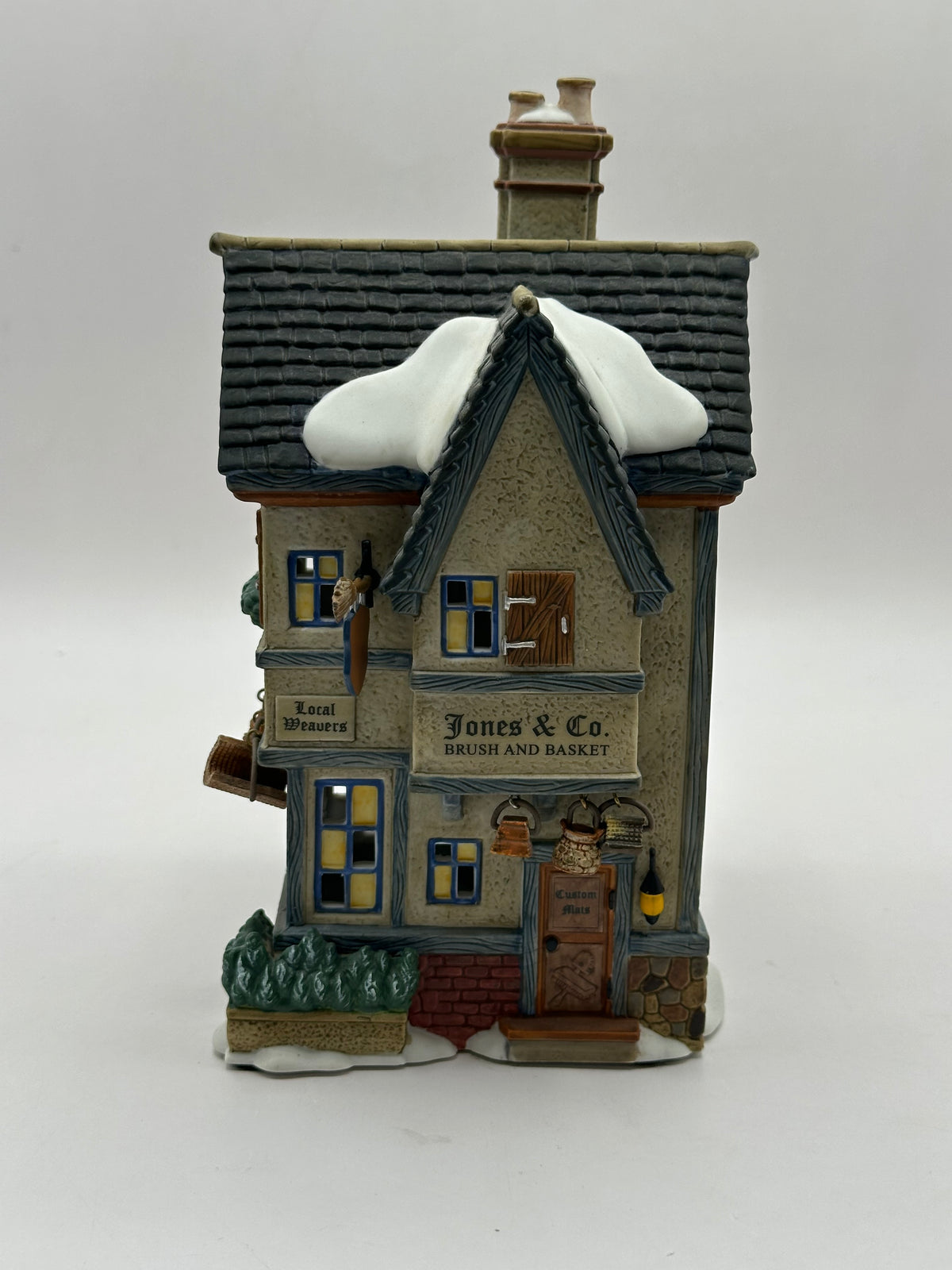 Department 56 - Jones & Co. Brush & Basket Shop (Anniversary Edition) - Dickens' Village