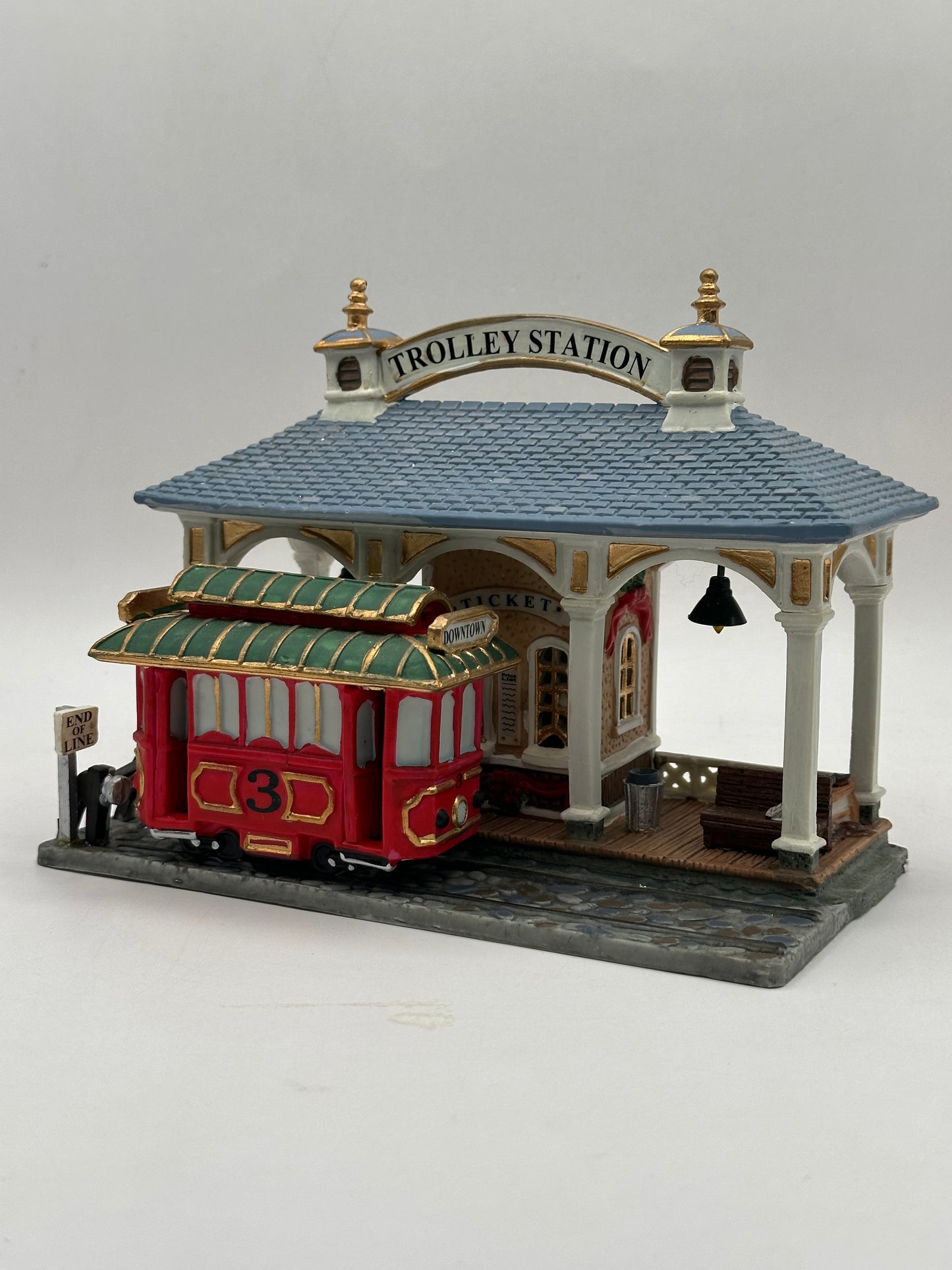 Line's End Trolley Station | Lemax