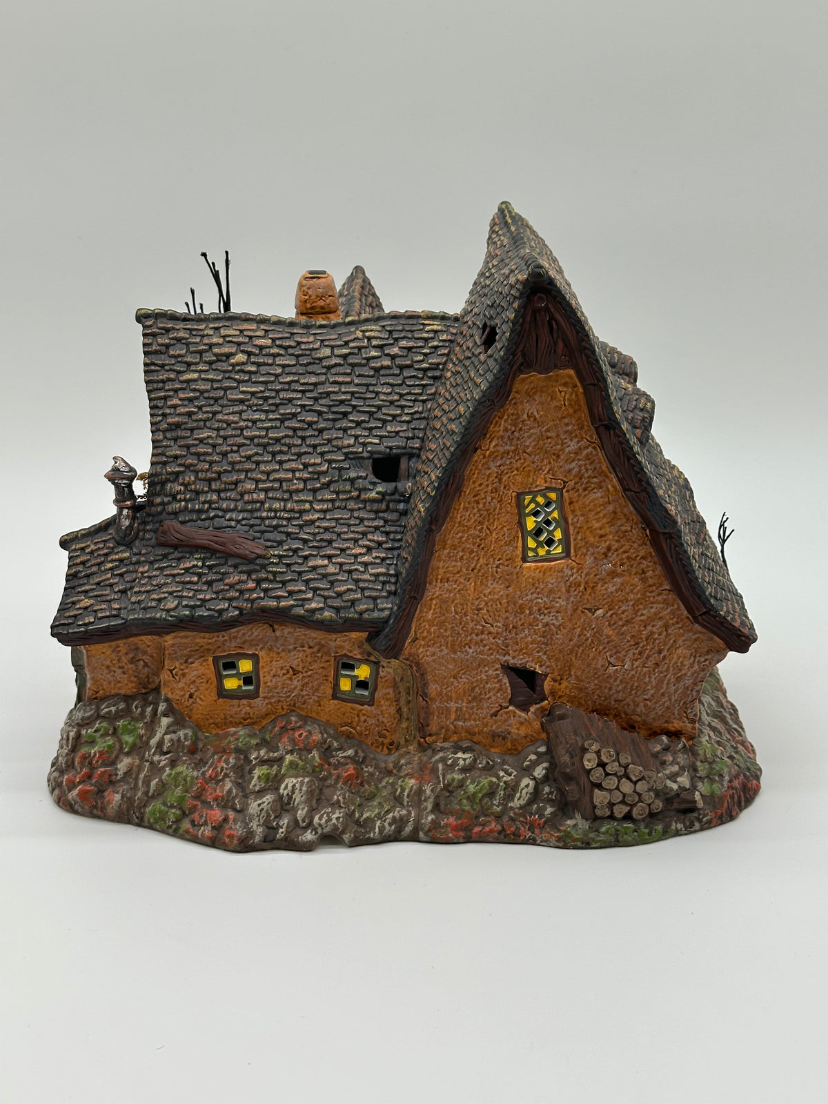 Department 56 - Black Widow Dating Service - Snow Village Halloween
