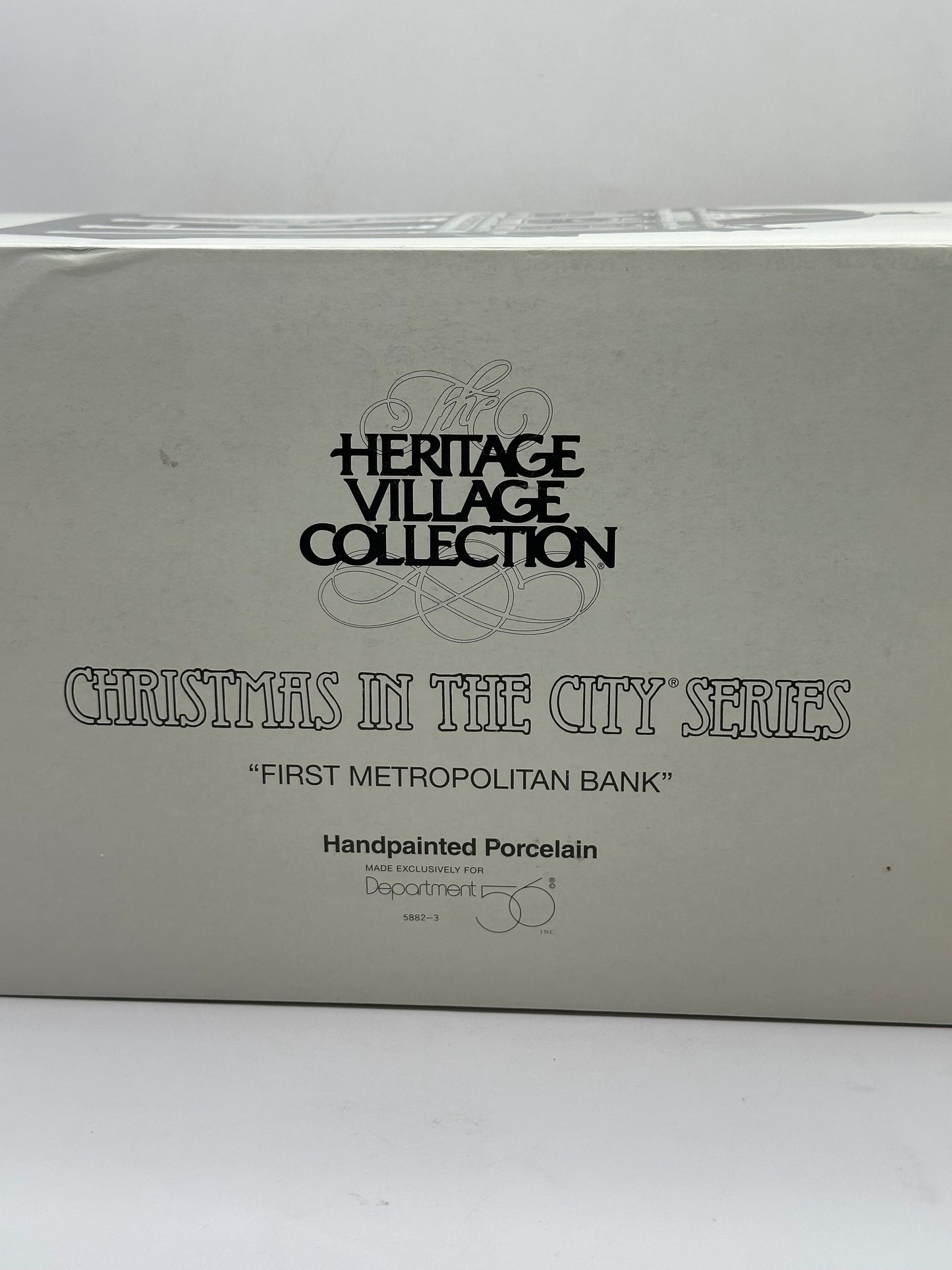 Department 56 - First Metropolitan Bank - Christmas in the City