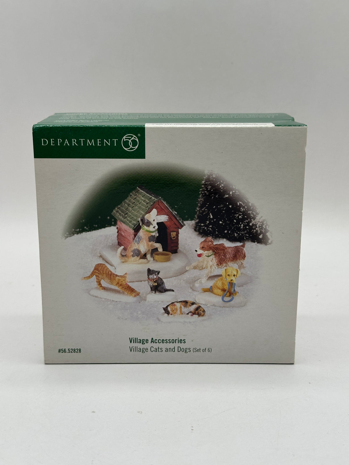 Department 56 - Village Cats and Dogs - Village Accessories