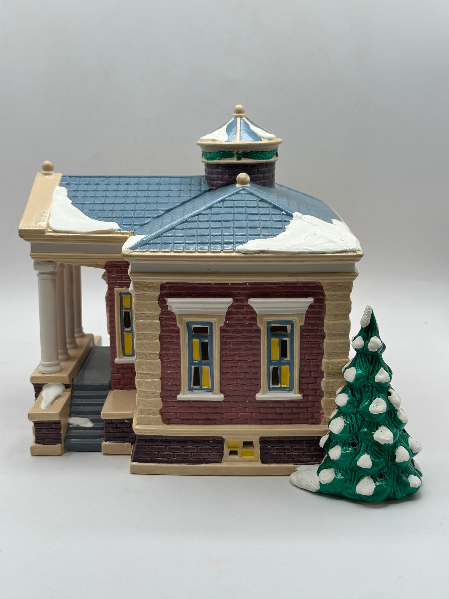 Department 56 - Village Public Library - Original Snow Village
