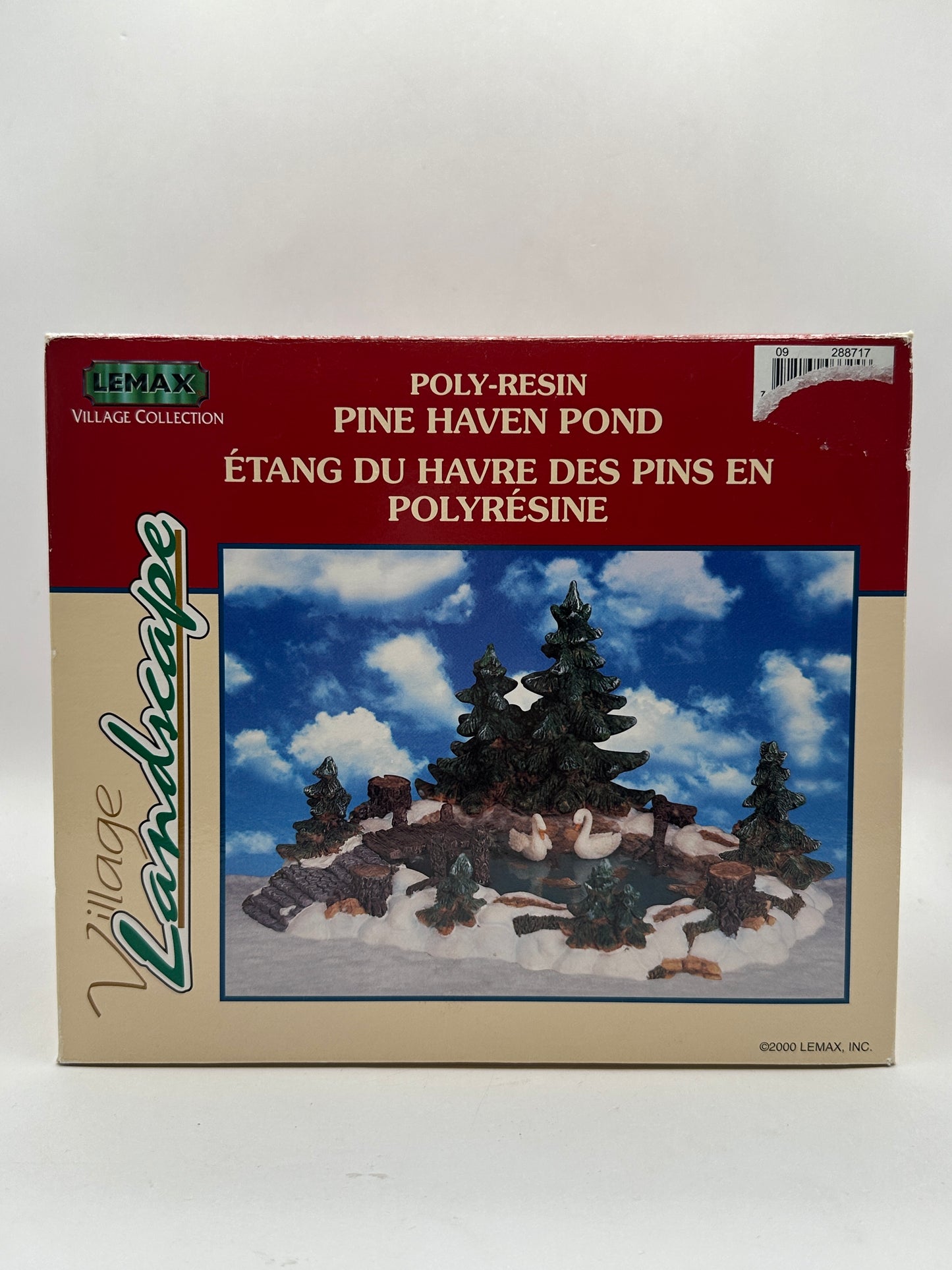 Lemax Pine Haven Pond