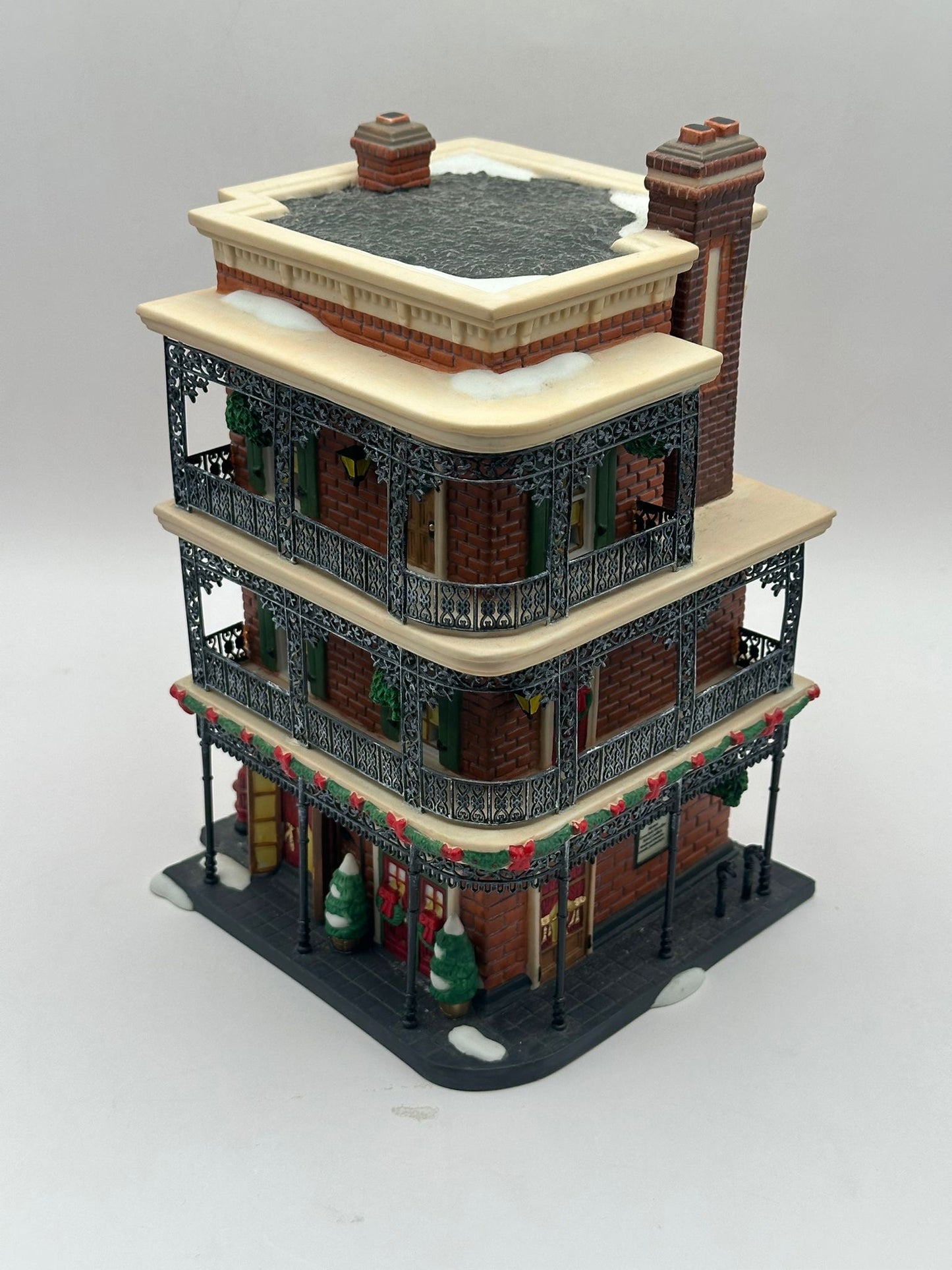 Department 56 - Jambalaya Cafe (*Missing Sign*) - Christmas in the City