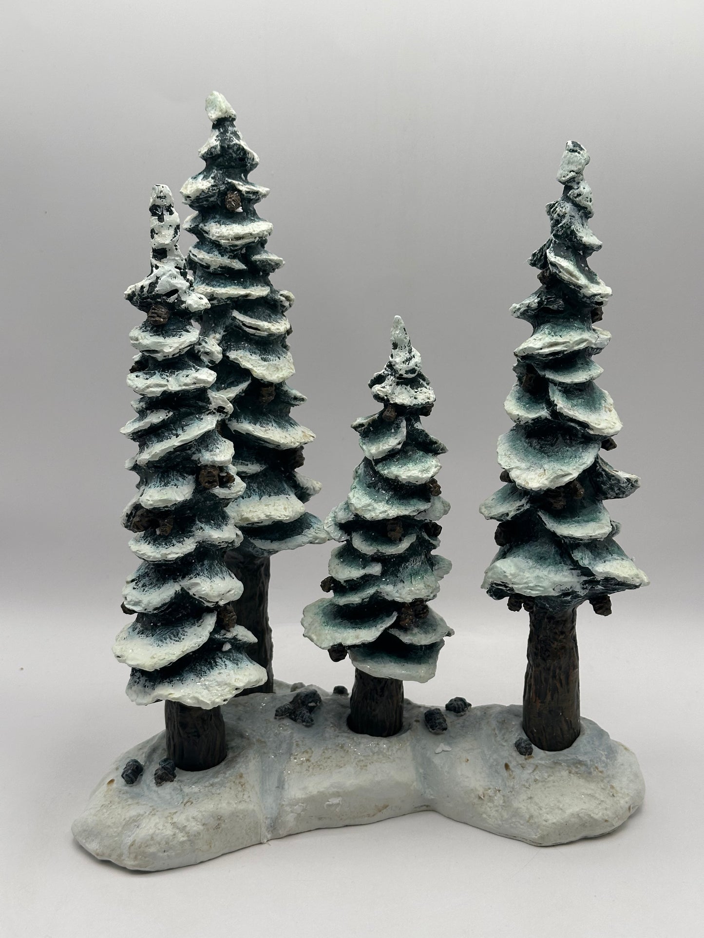 Dept 56 Village Accessories Porcelain Pole Pine Forest
