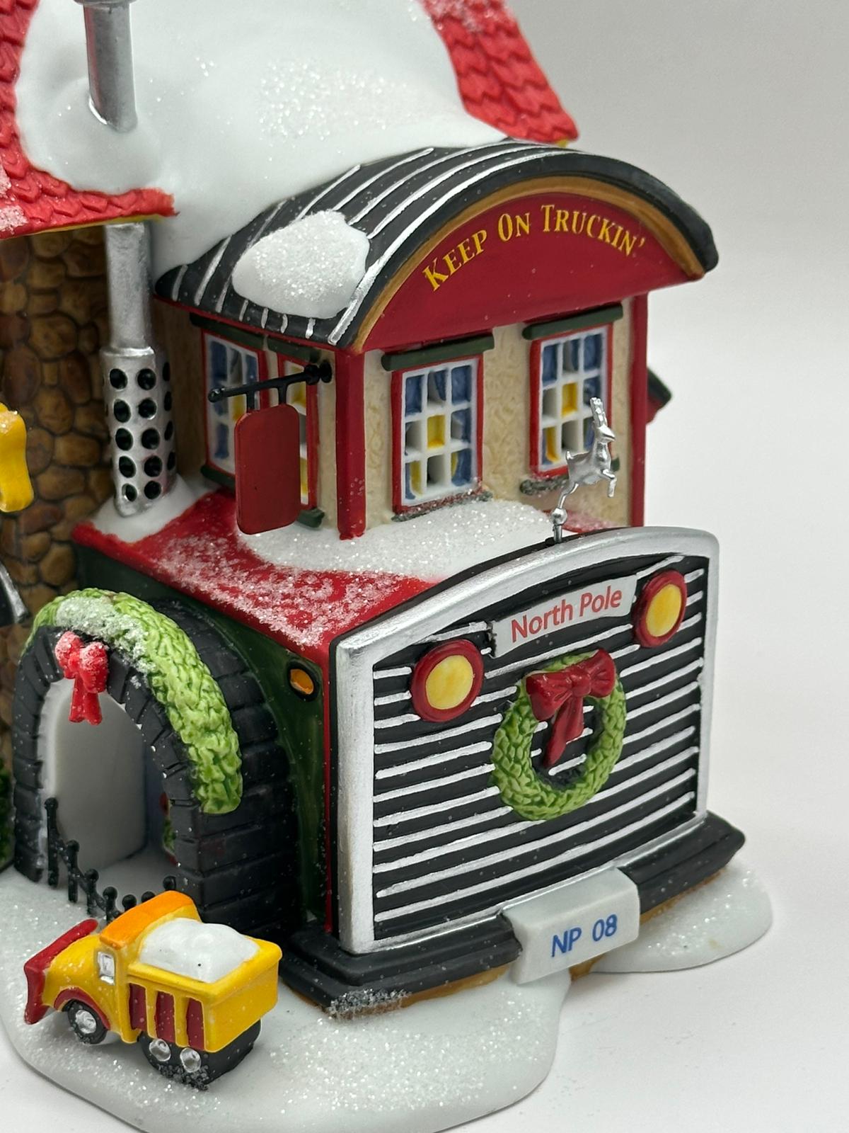 Department 56 - Dumpy's Toy Trucks - North Pole Series