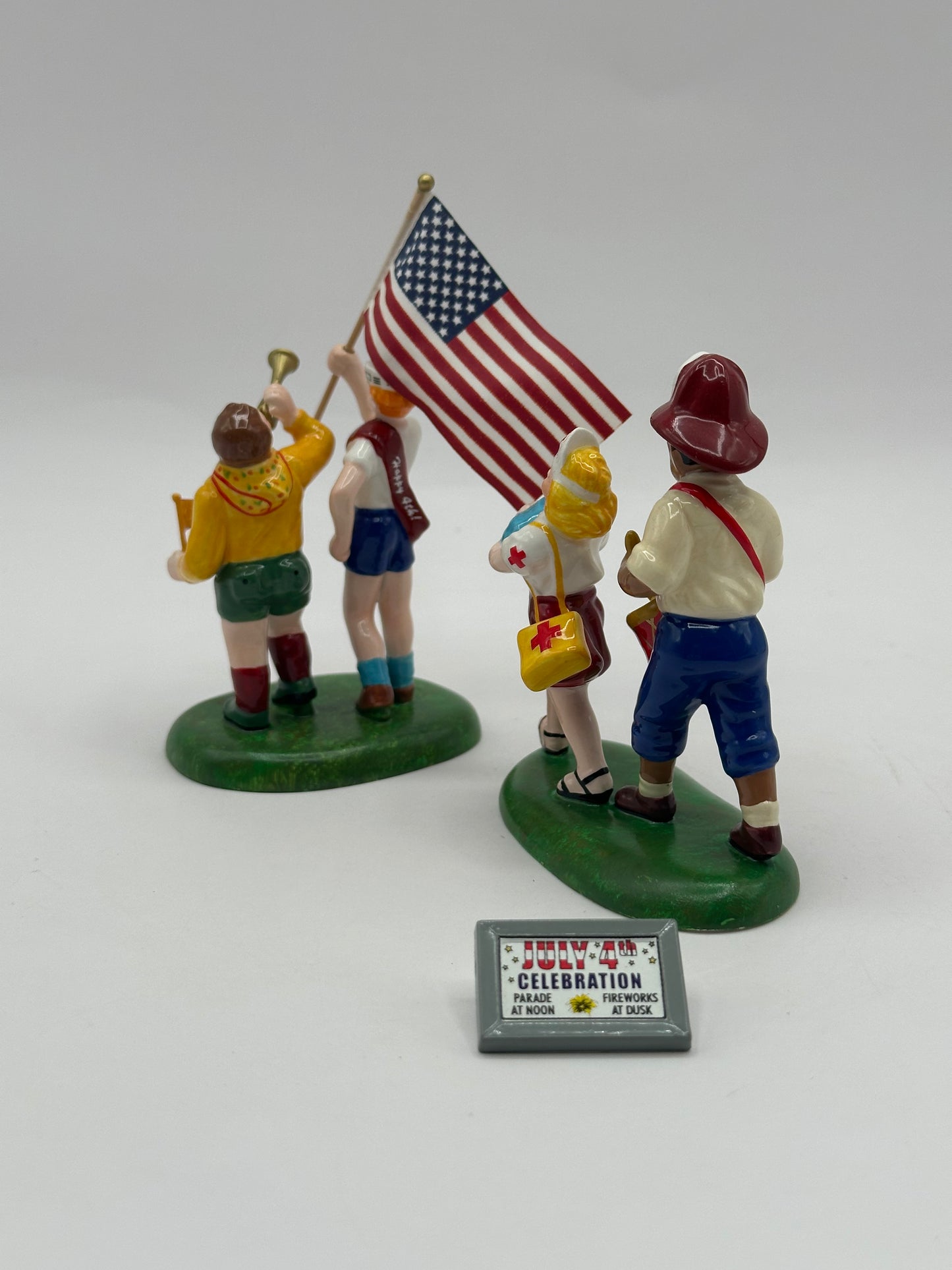 Dept 56 Original Snow Village 4th of July Celebration