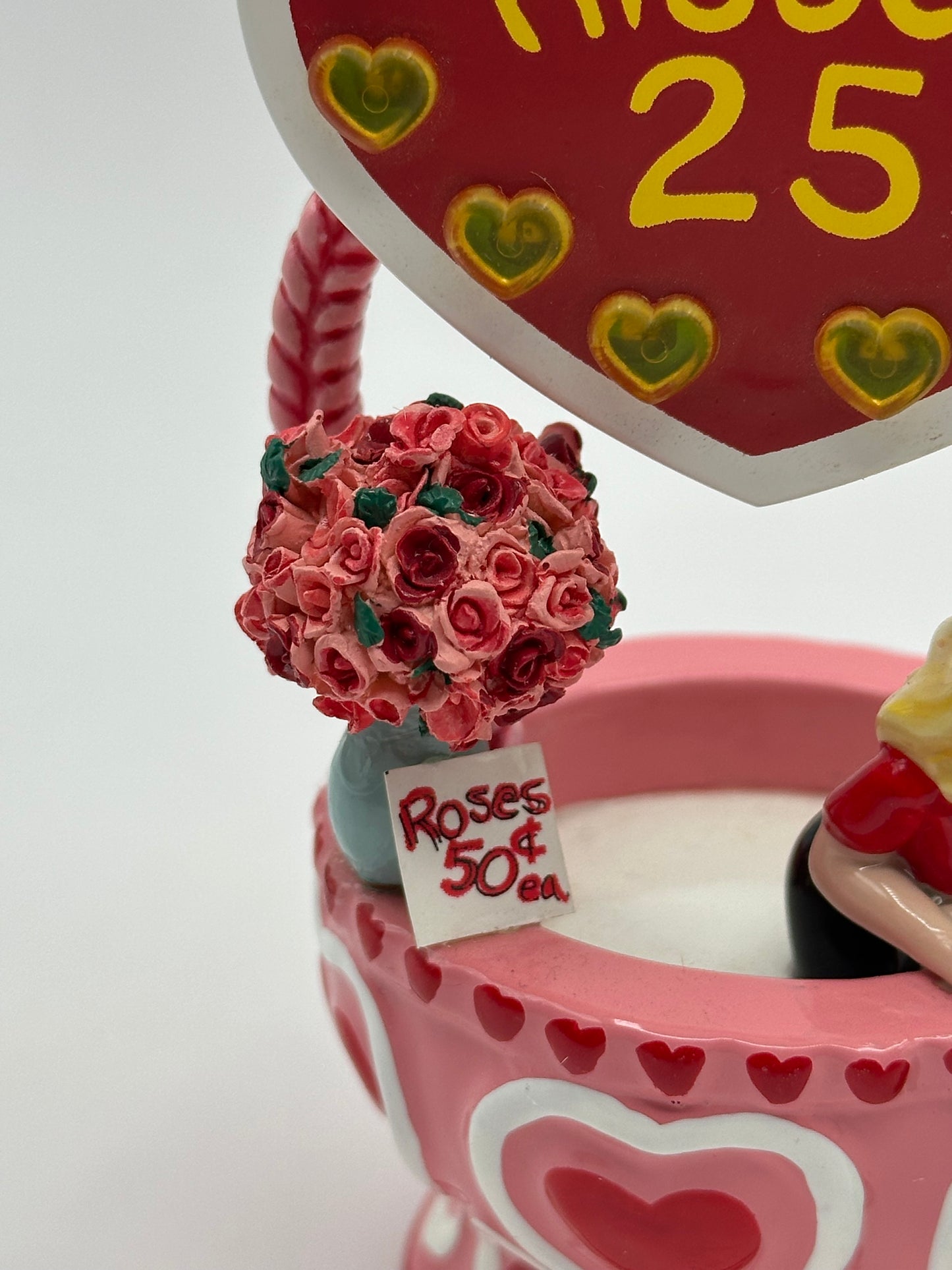 Dept 56 Original Snow Village Celebrate Love - Kisses 25 Cents