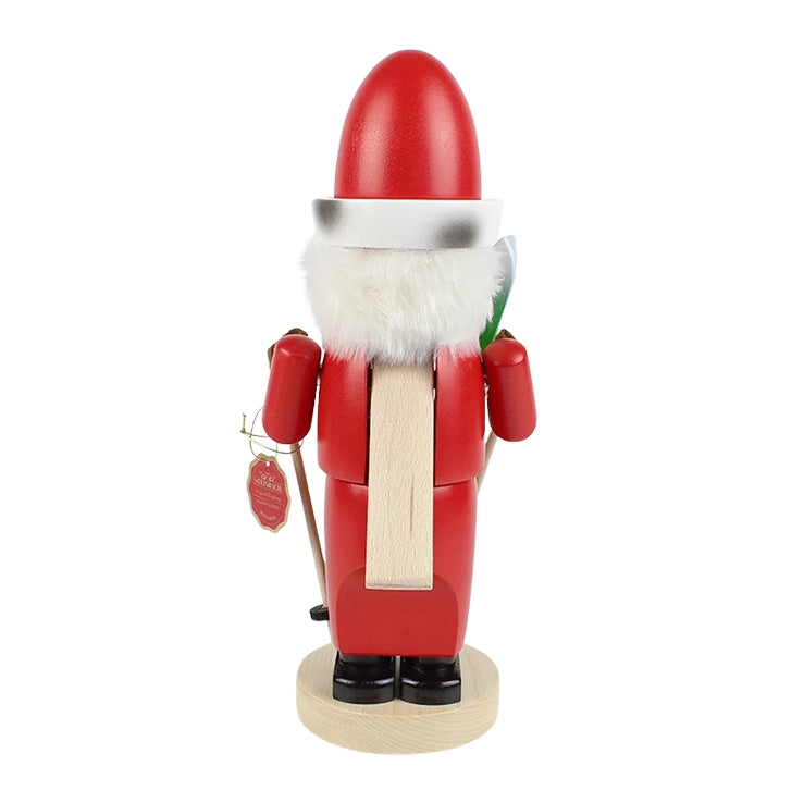 Steinbach Nutcracker - Chubby Skiing Santa 12.6"