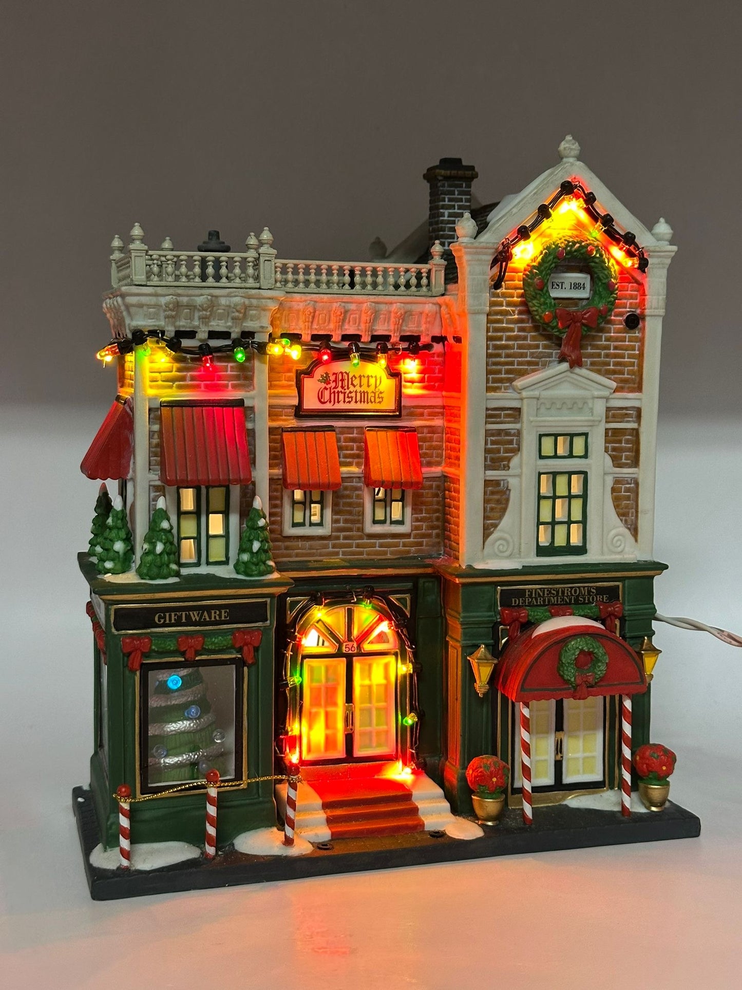 Department 56 - Visiting Santa at Finestrom's - Christmas in the City