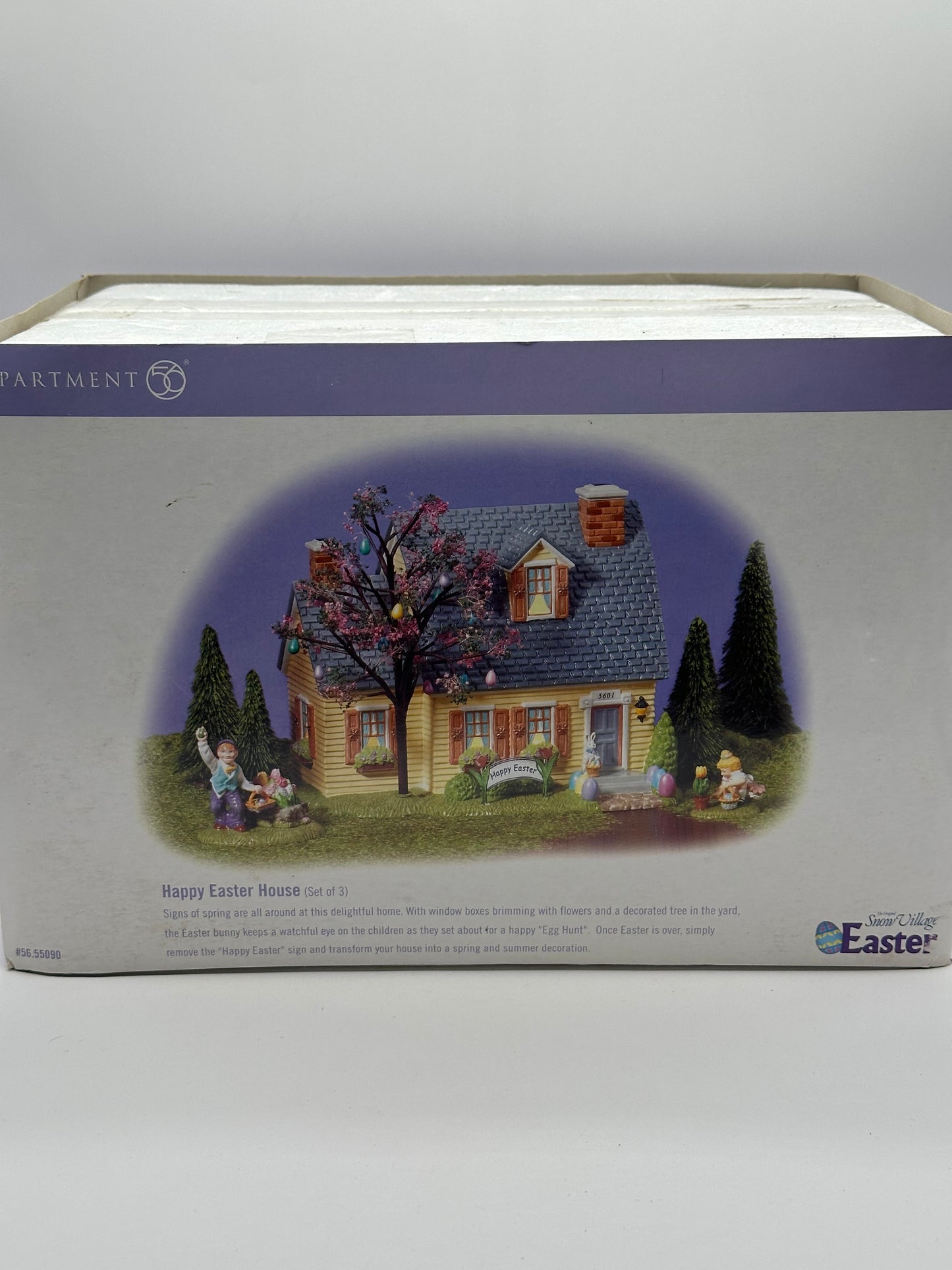 Dept 56 Original Snow Village Easter - Happy Easter House
