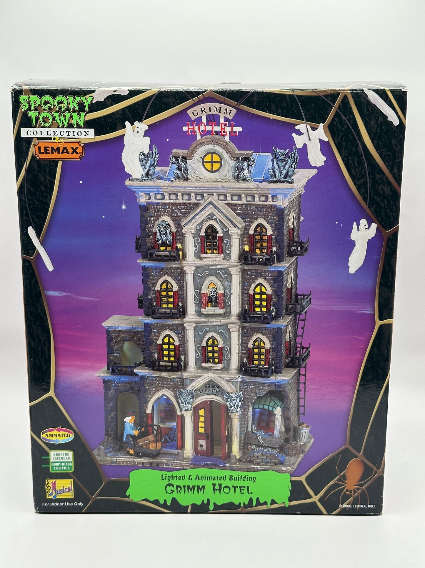 Lemax Spooky Town - Grimm Hotel