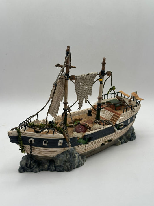 Department 56 - The Spooky Schooner - Snow Village Halloween