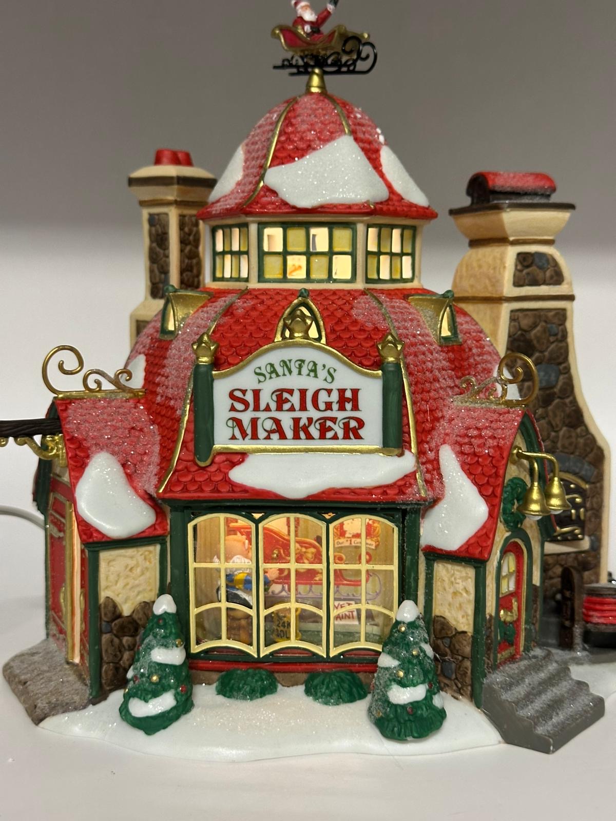 Department 56 - Santa's Sleigh Maker - North Pole Series