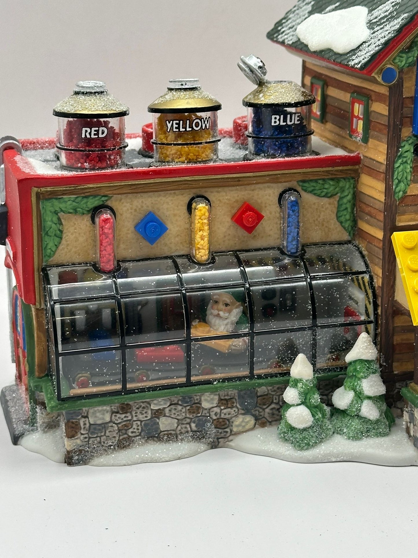 Department 56 - Lego Building Creation Station - North Pole Series