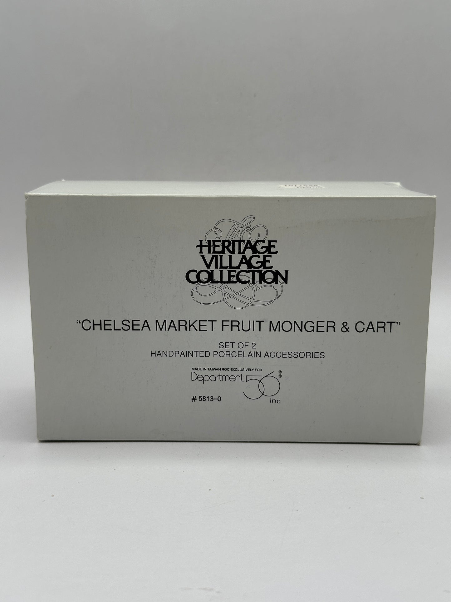 Department 56 - Chelsea Market Fruit Monger & Cart - Dickens' Village