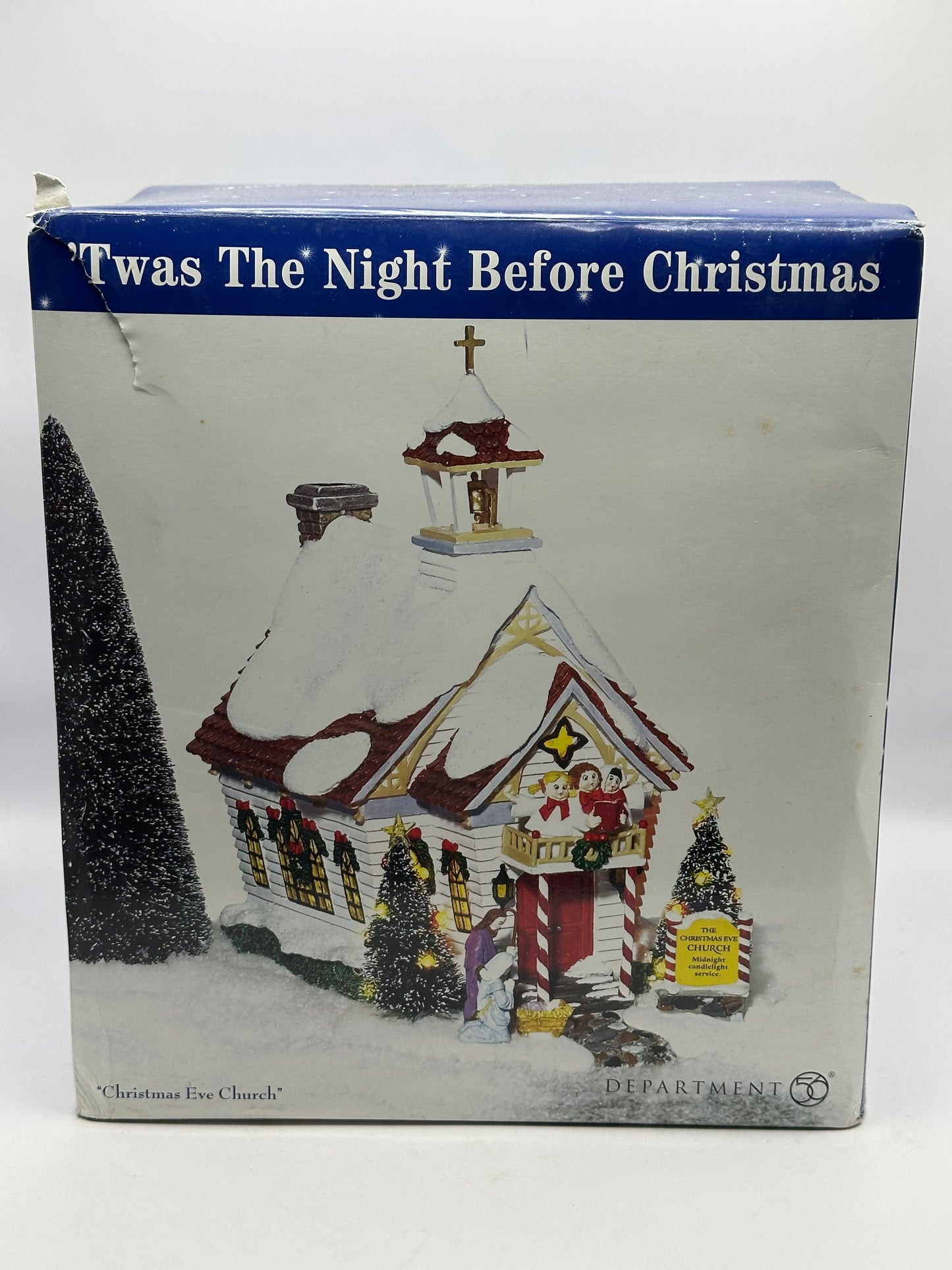 Dept 56 ‘Twas The Night Before Christmas - Christmas Eve Church
