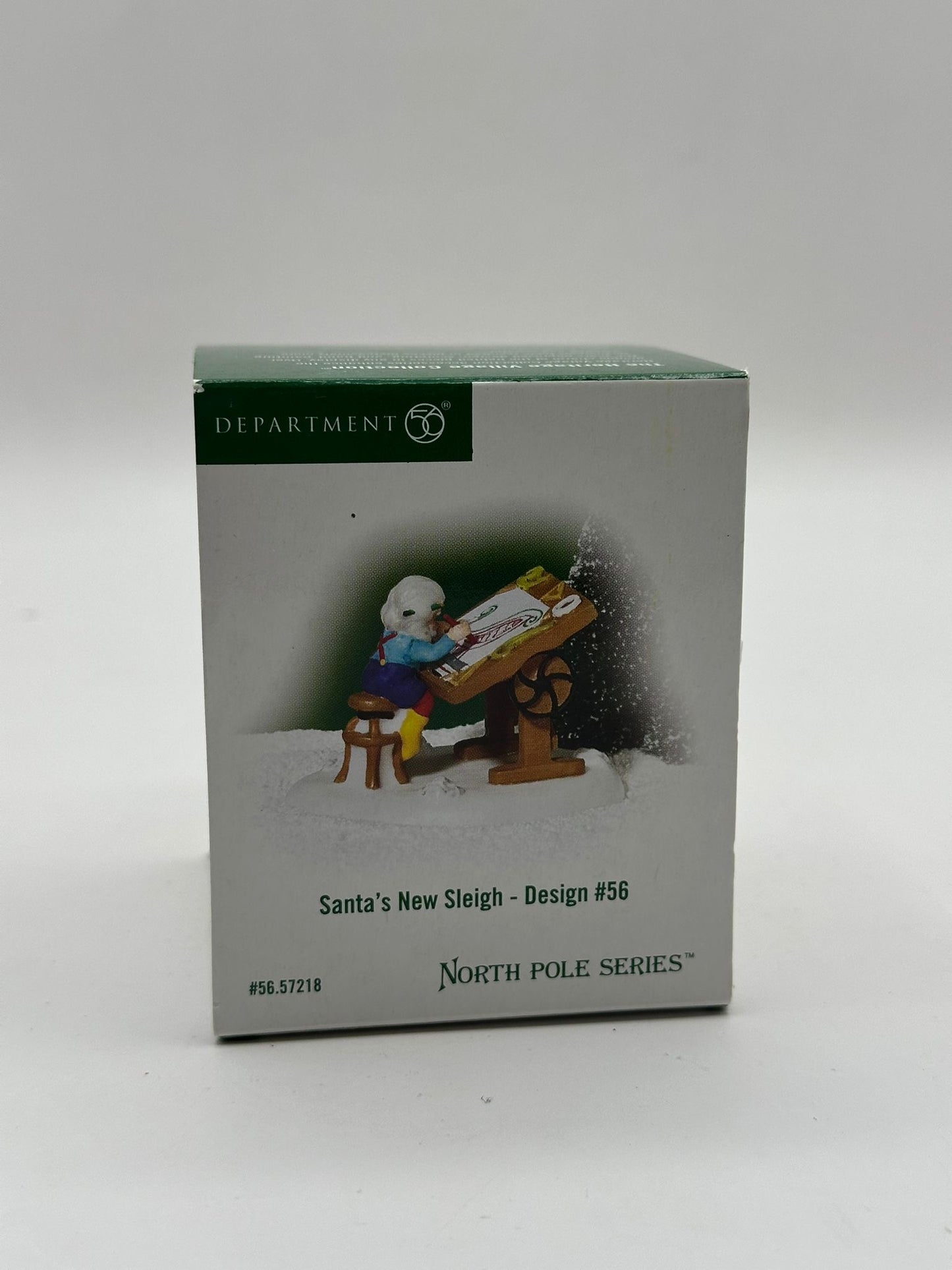 Department 56 - Santa's New Sleigh - Design #56 - North Pole Series
