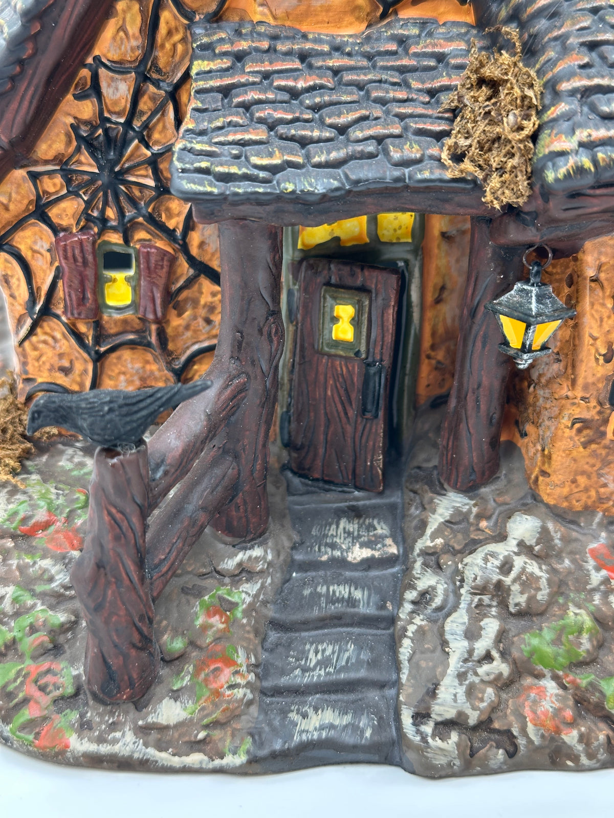 Department 56 - Black Widow Dating Service - Snow Village Halloween