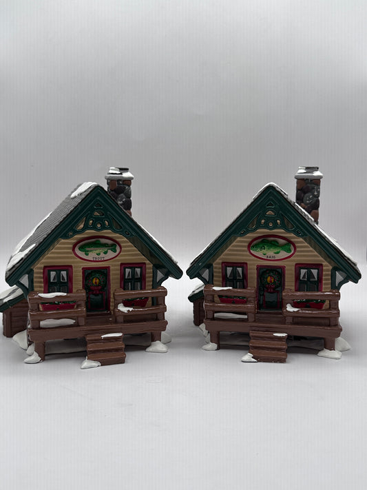 Department 56 - Fisherman's Nook Cabins - Original Snow Village