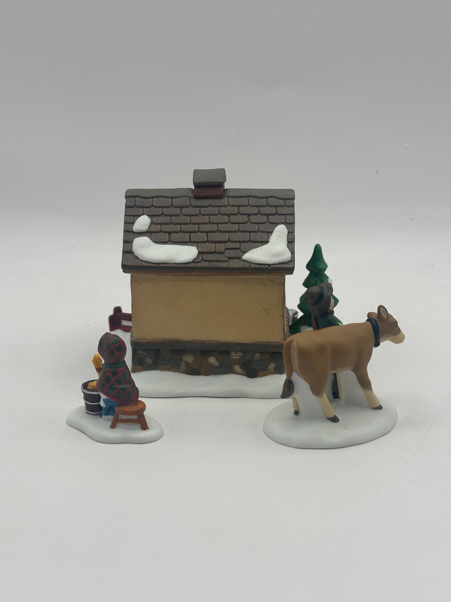 Department 56 - Tending The New Calves - Dickens' Village
