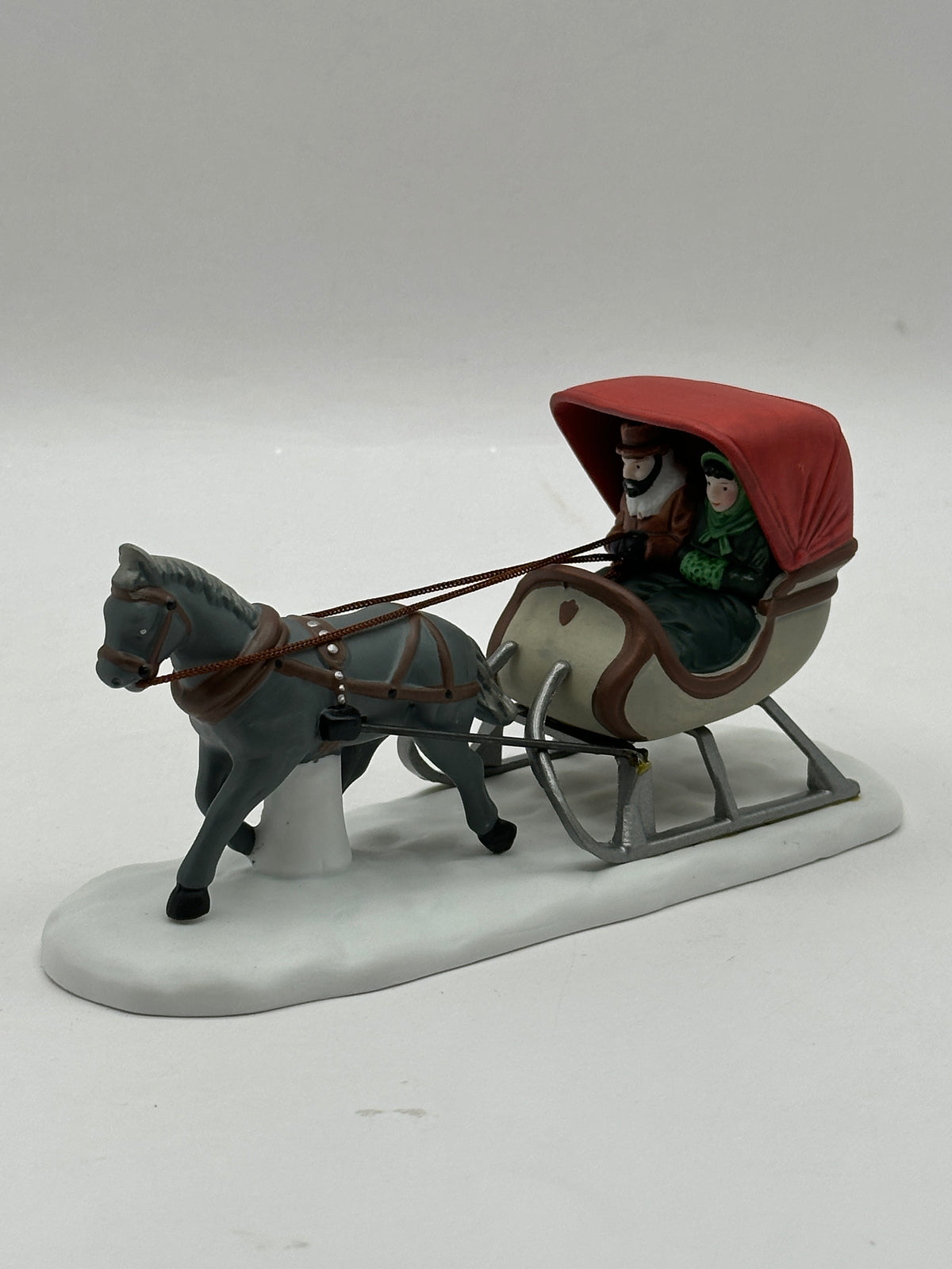 Department 56 - One Horse Open Sleigh - New England Village