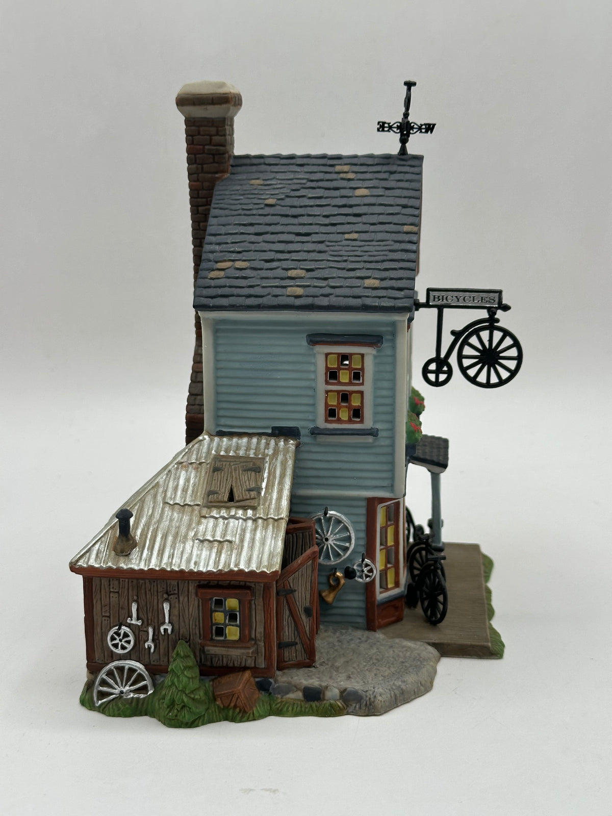 Department 56 - P.L. Wheeler's Bicycle Shop - New England Village