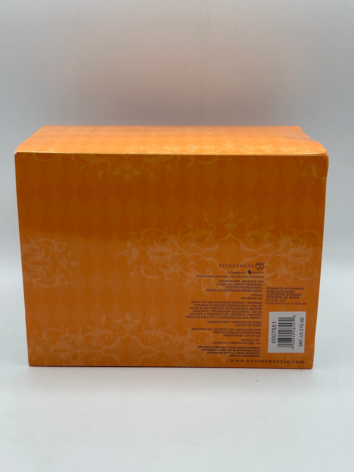 Department 56- Beware of Hitchhikers - Disneyland Haunted Mansion