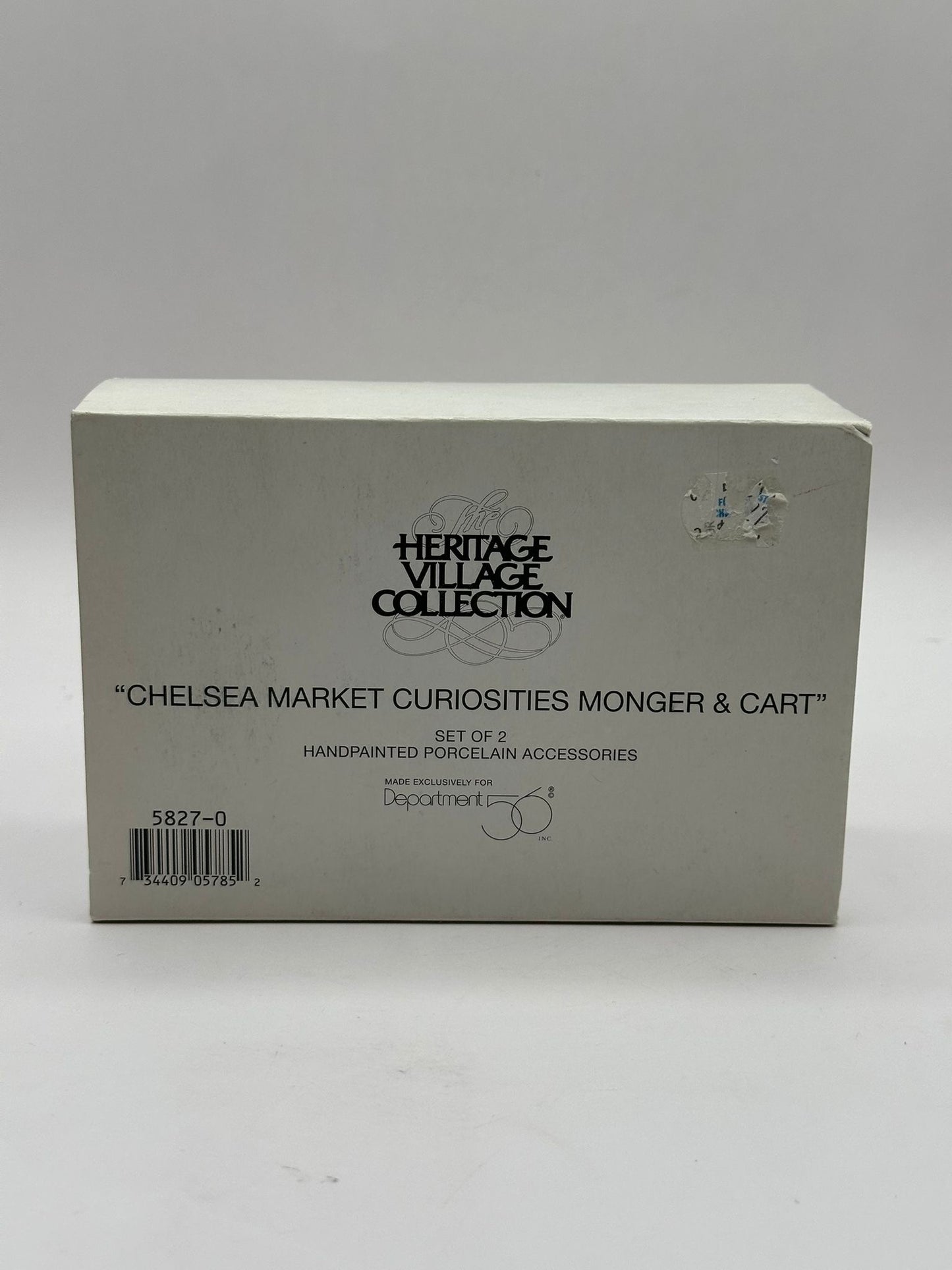 Department 56 - Chelsea Market Curiosities Monger & Cart - Dickens' Village